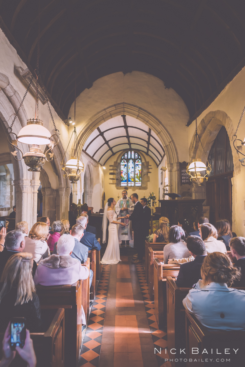 st colan church wedding