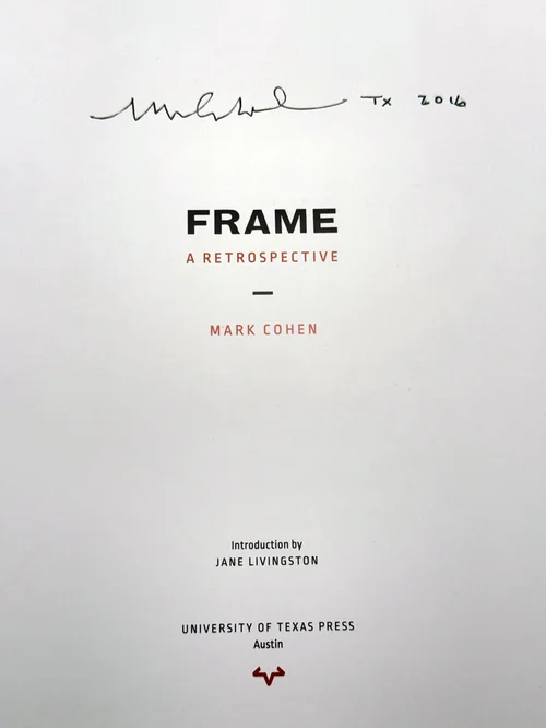アート・デザイン・音楽 Frame / Mark Cohen Mark Cohen - Frame: A Retrospective - YouTube