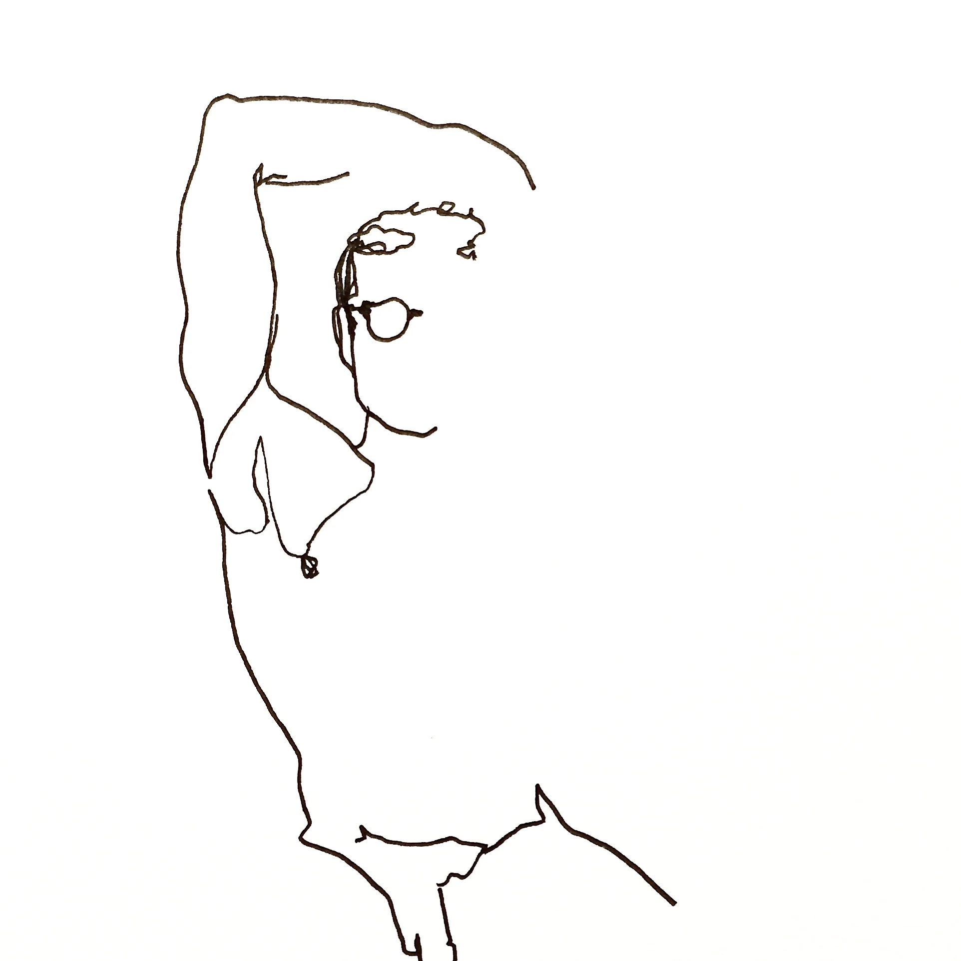 Tarek / 8x10in / Pen / Sold