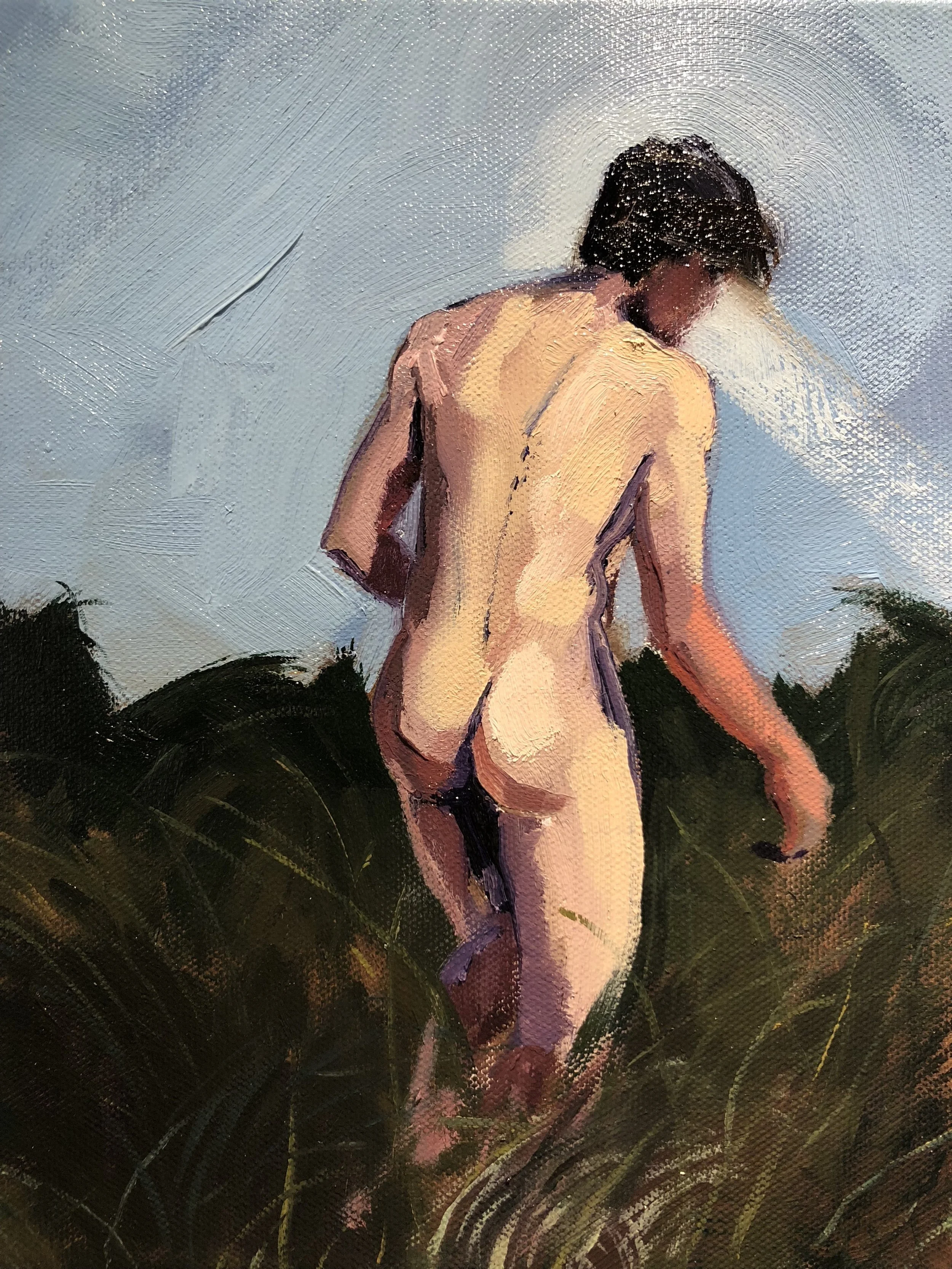 Waking up, You / Oil on canvas / 8 x 10 in 