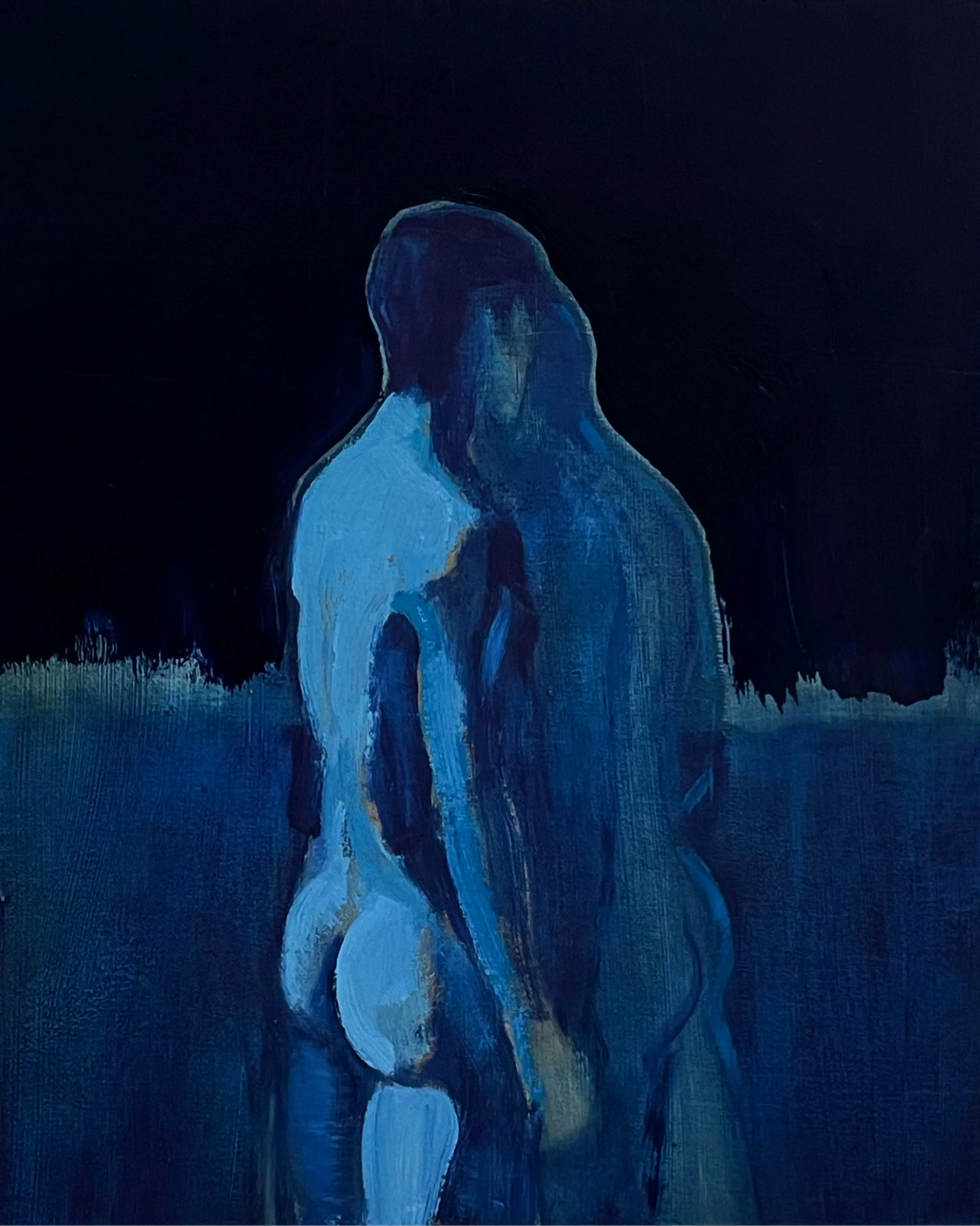 Maybe We Find You There | oil on wood panel | 8 x 10 inches