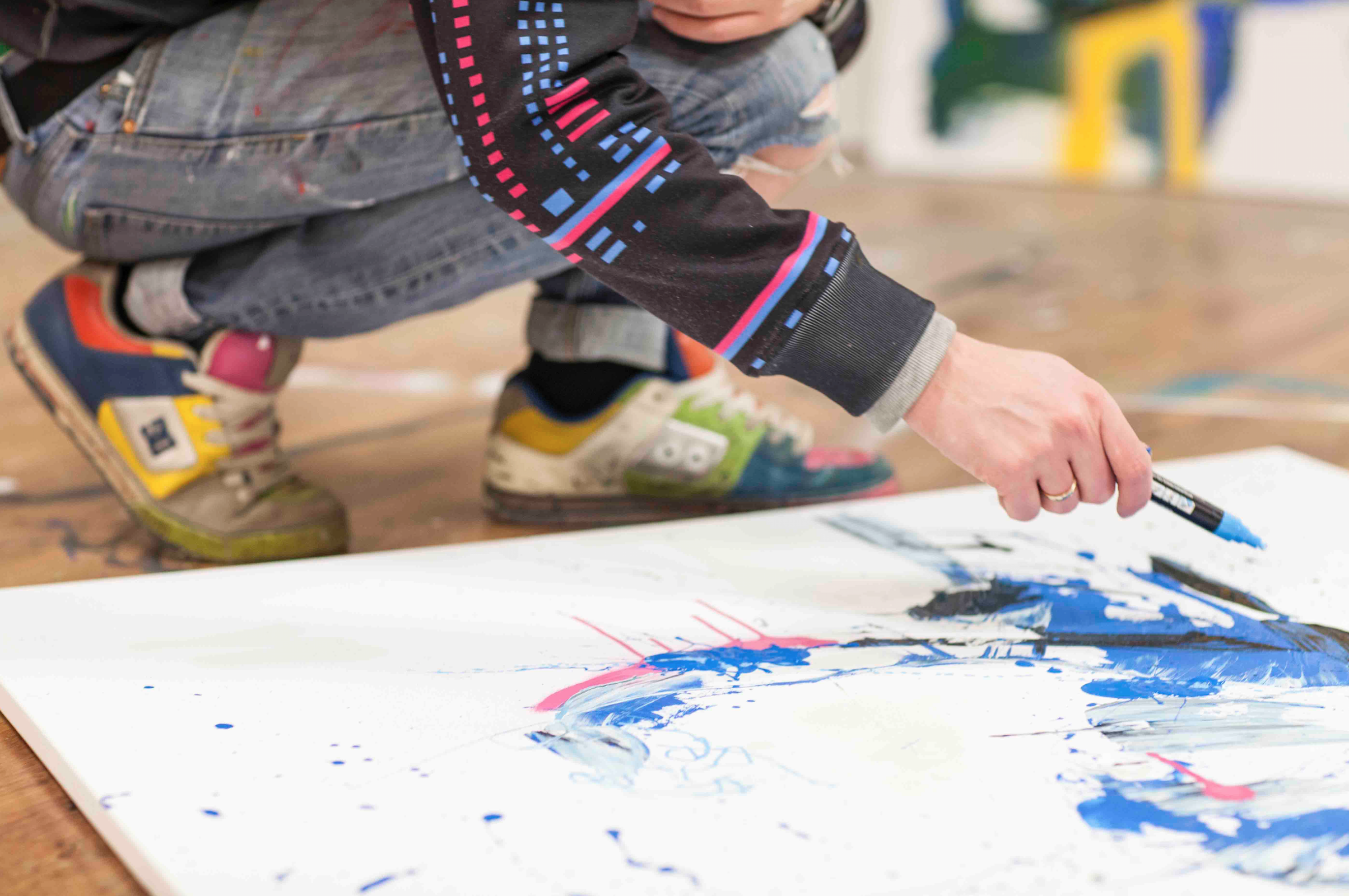 Avkobling i atelieret