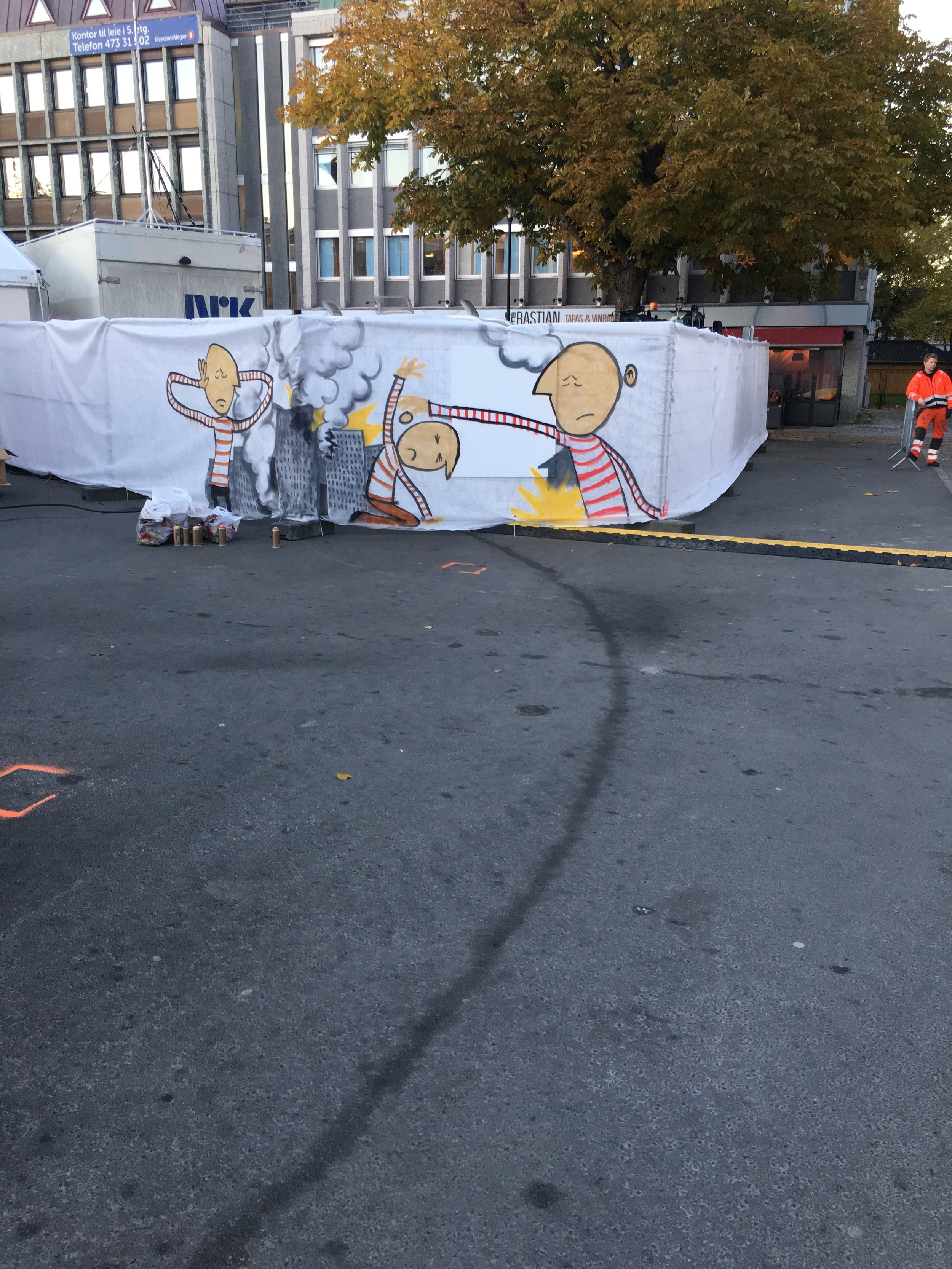 Motivet blir til.