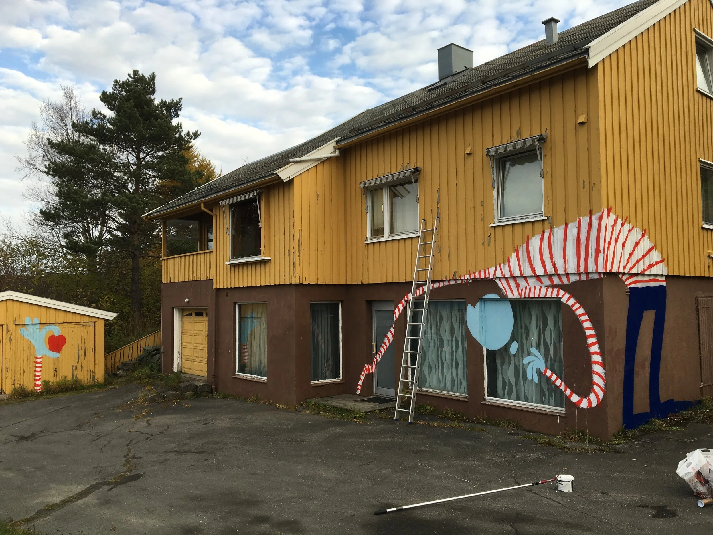 Jordbærplukkeren min tar form.