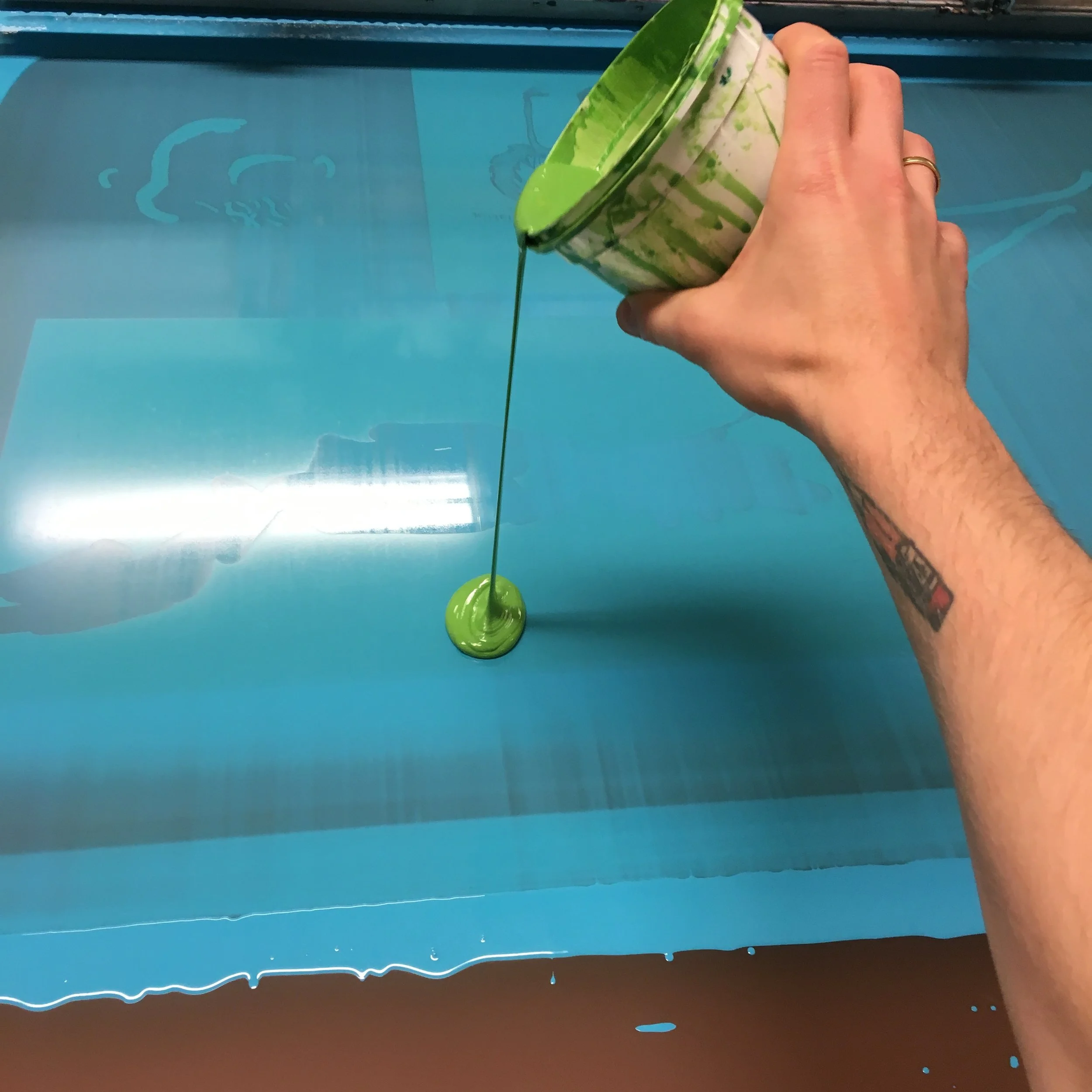 Bryter mønsteret litt. 