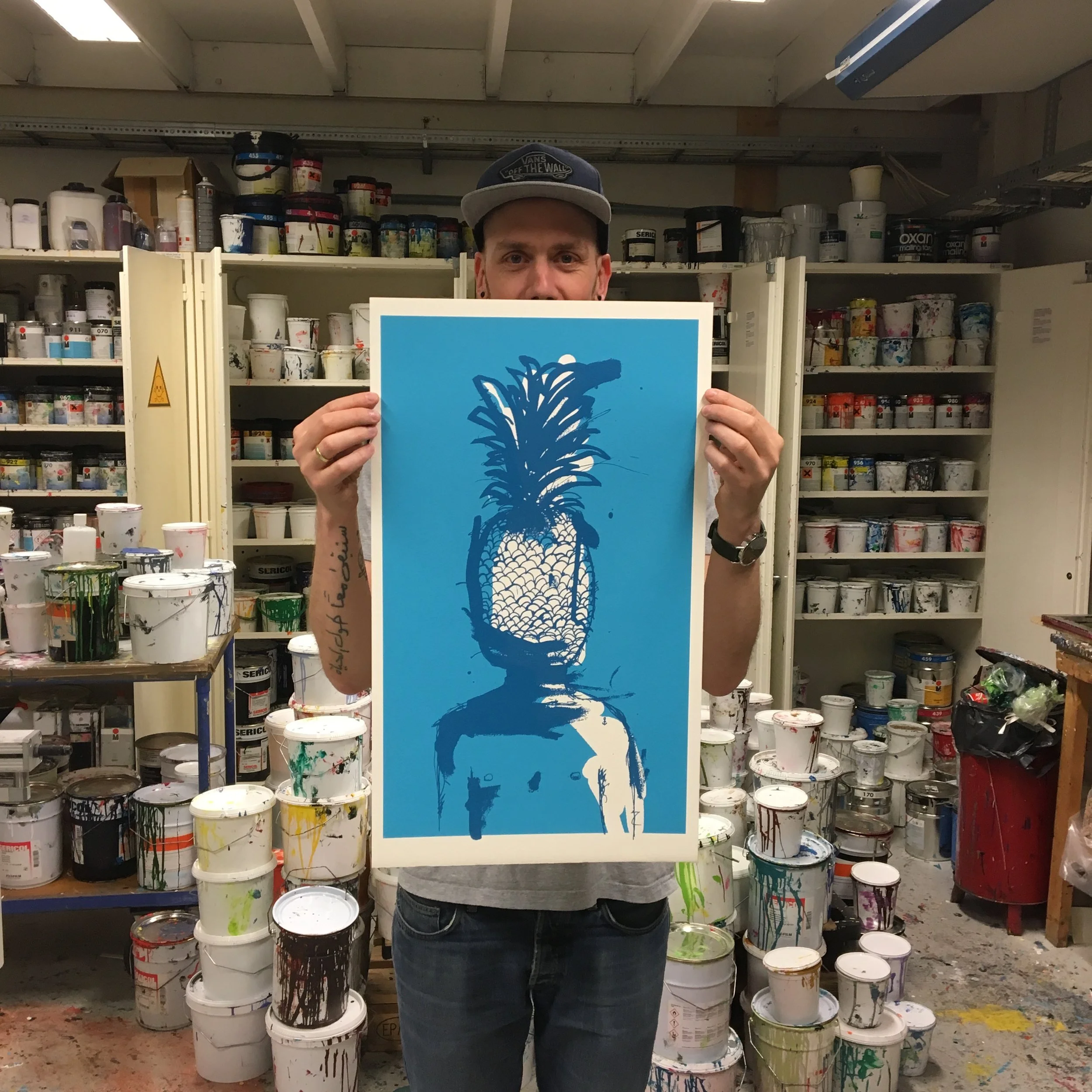 "Ypperlig frukt" ca 60x40cm. 