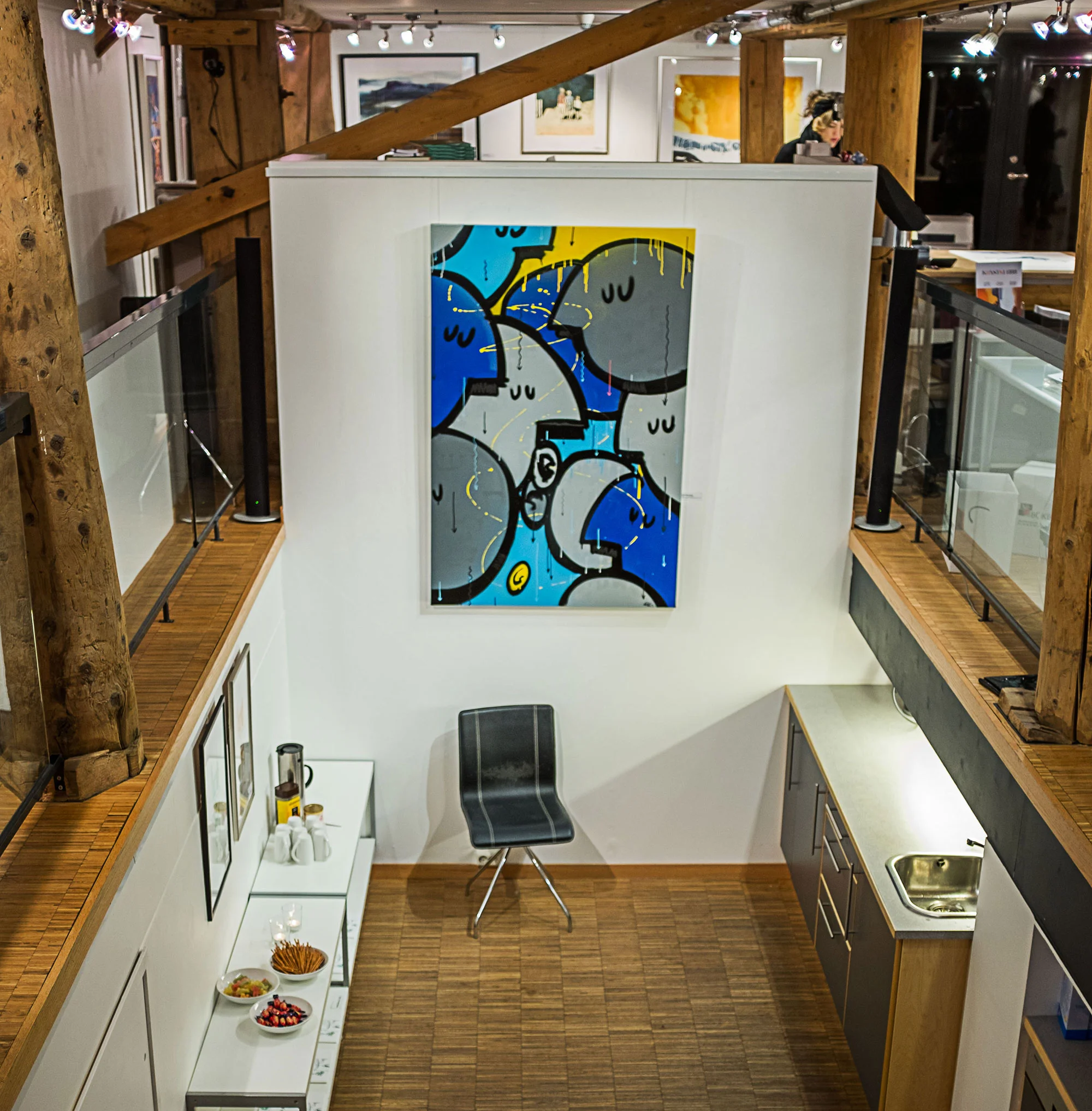 "Hysj" 100x150 cm pris: 15 000,-