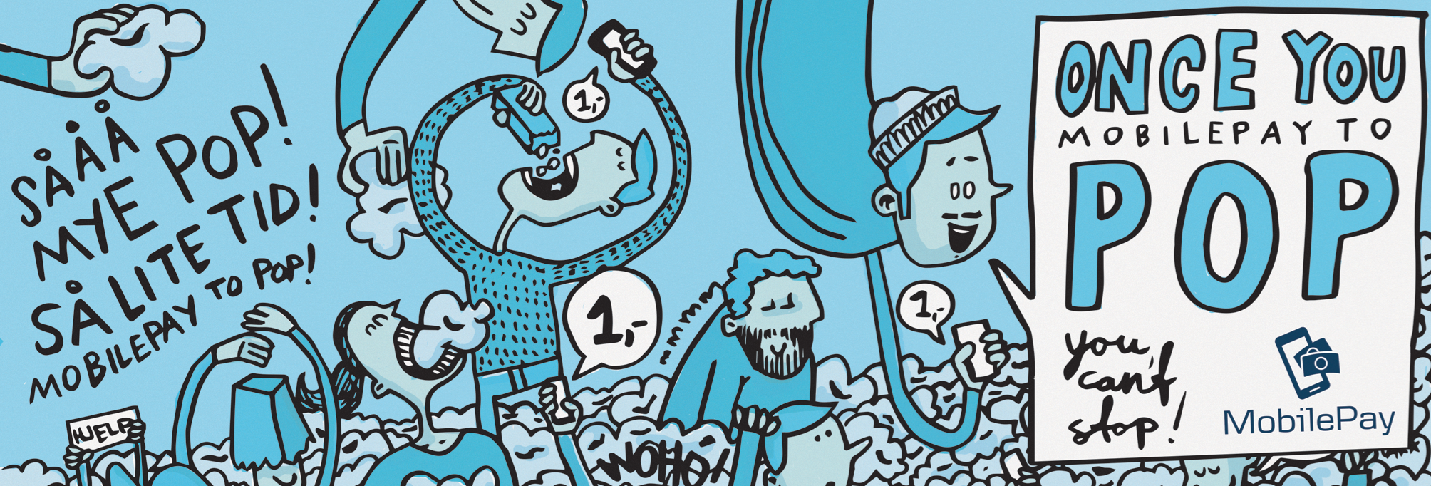 Jeg snekret også en Banner av motivet.