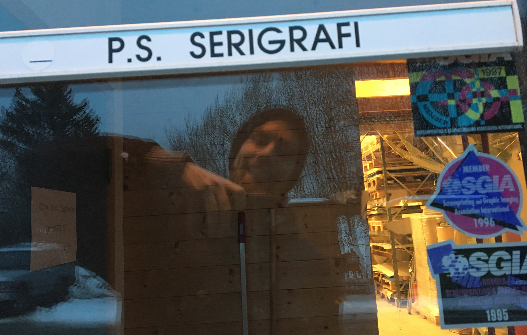 Refleksjon av en gladlaks