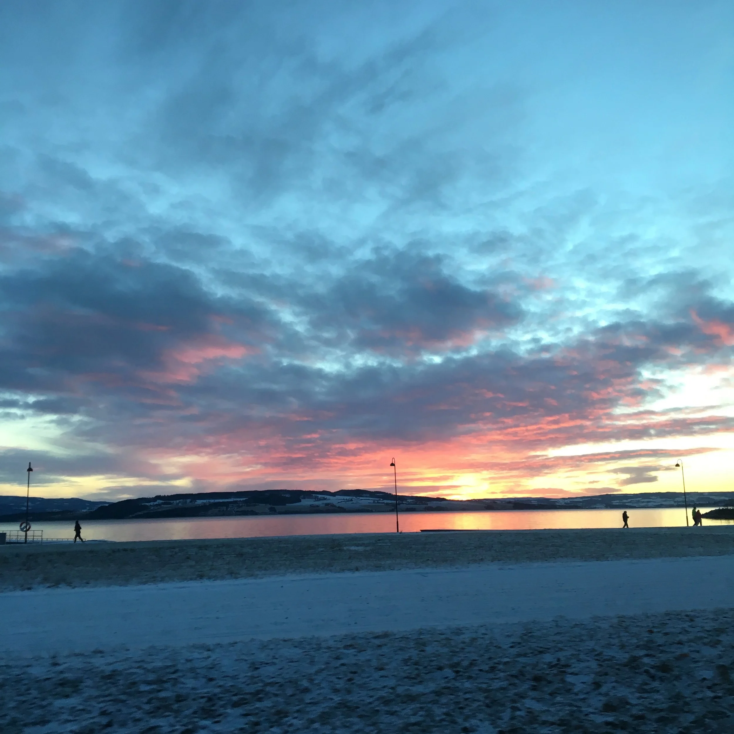 Halvfint bilde av nydelig plass.