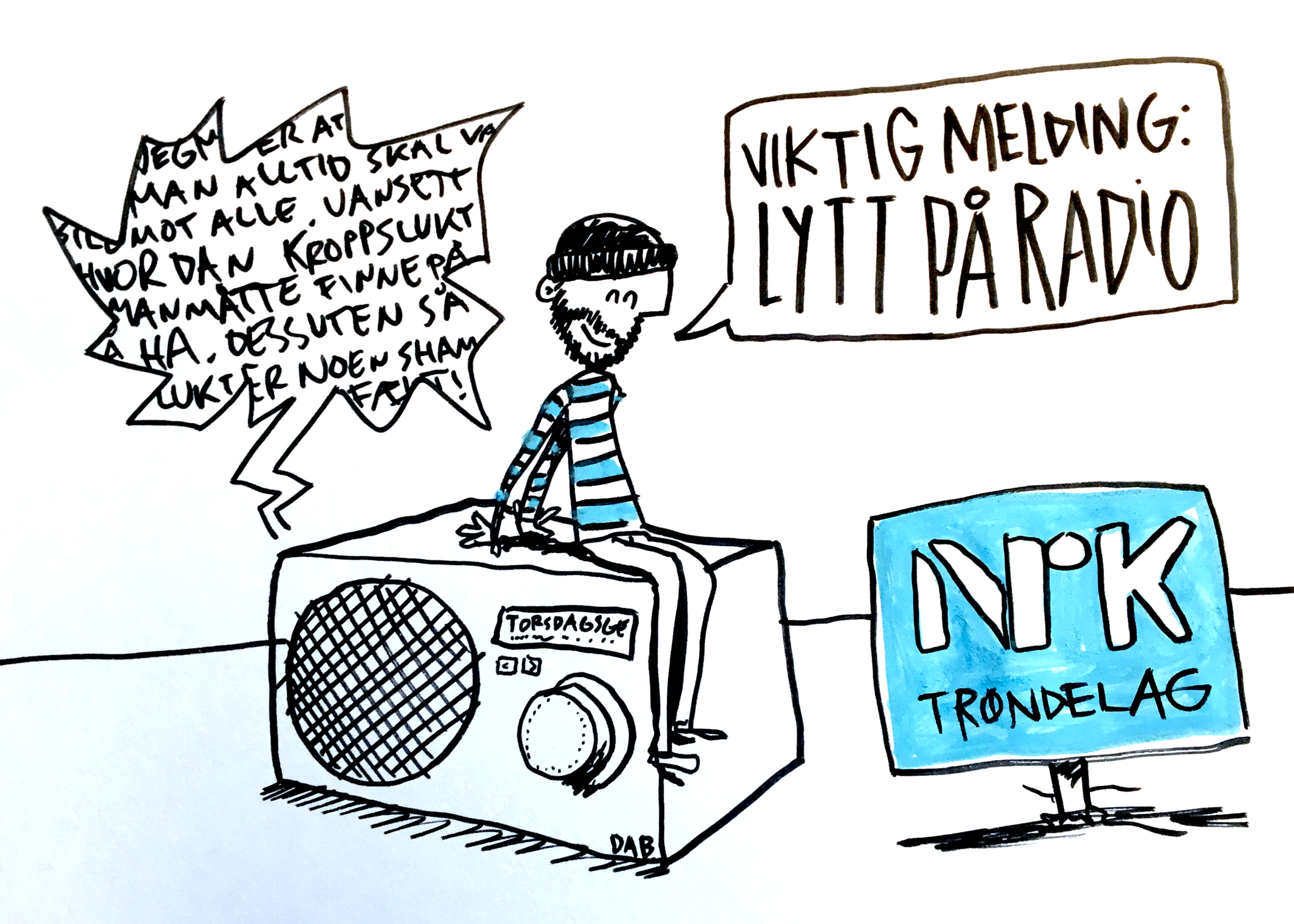 Torsdagsgeriljaen på NRK Trøndelag