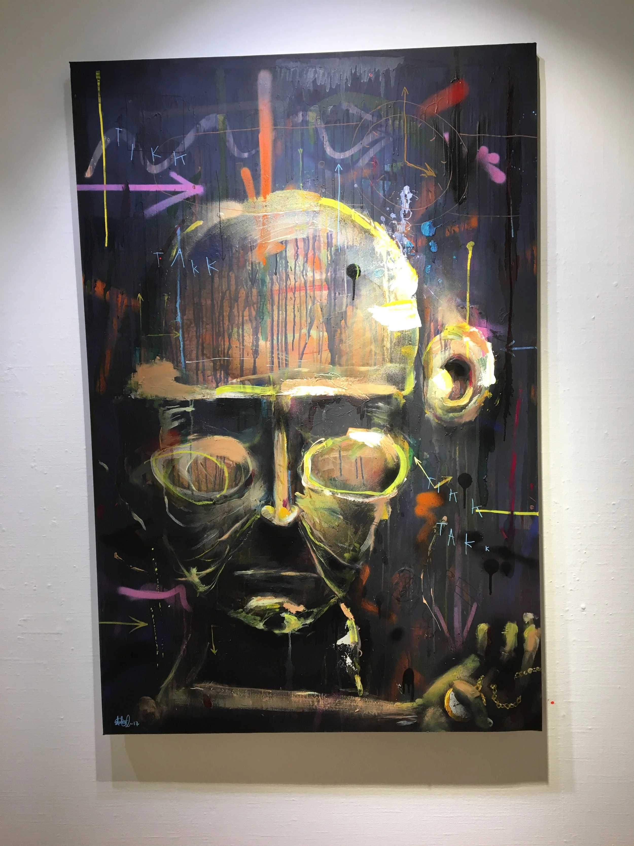 "Tid går ikke. Tid kommer." SOLGT