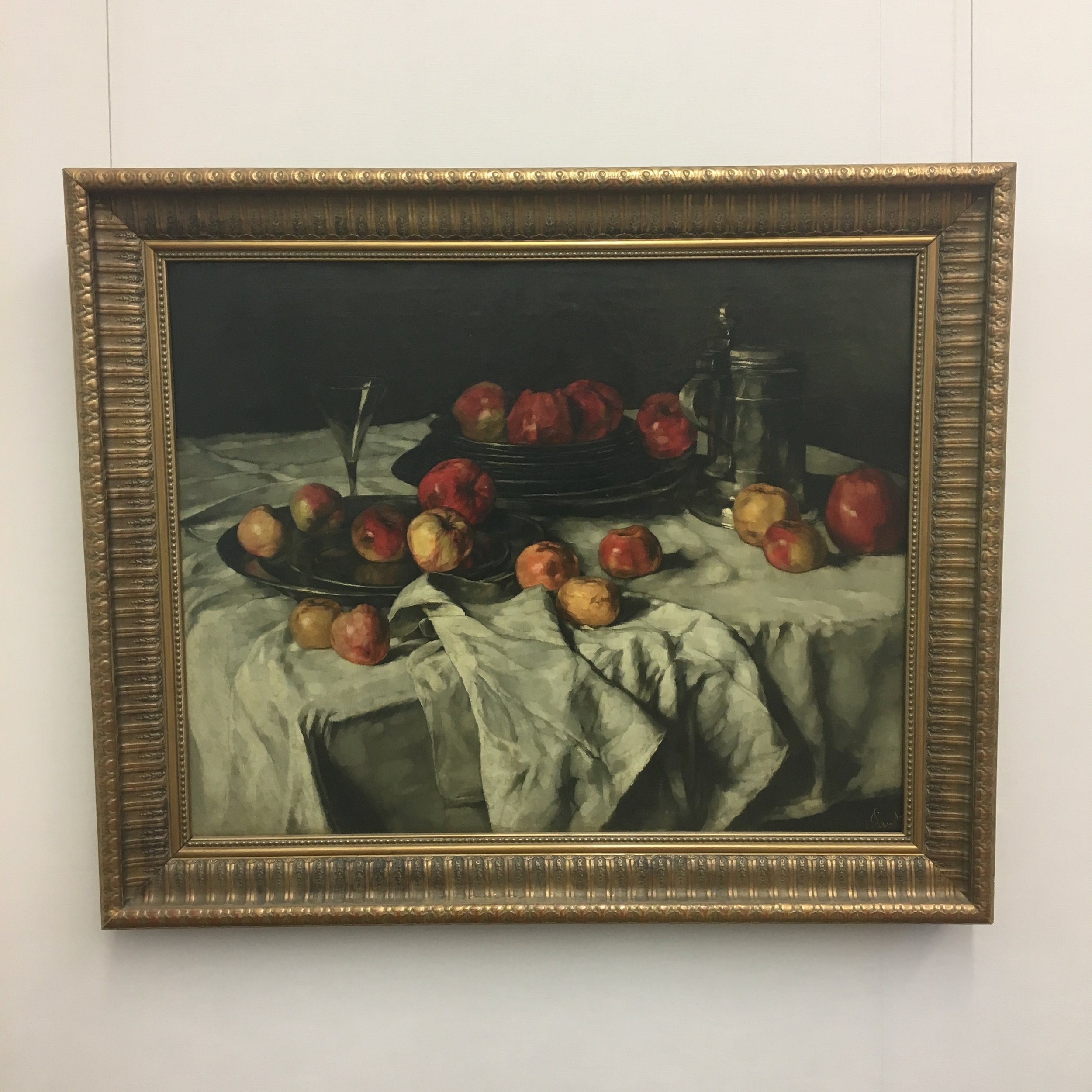 Bildet som gjorde at jeg fikk kjeft av vaktene og at det ulte fælt på hele museet.. 