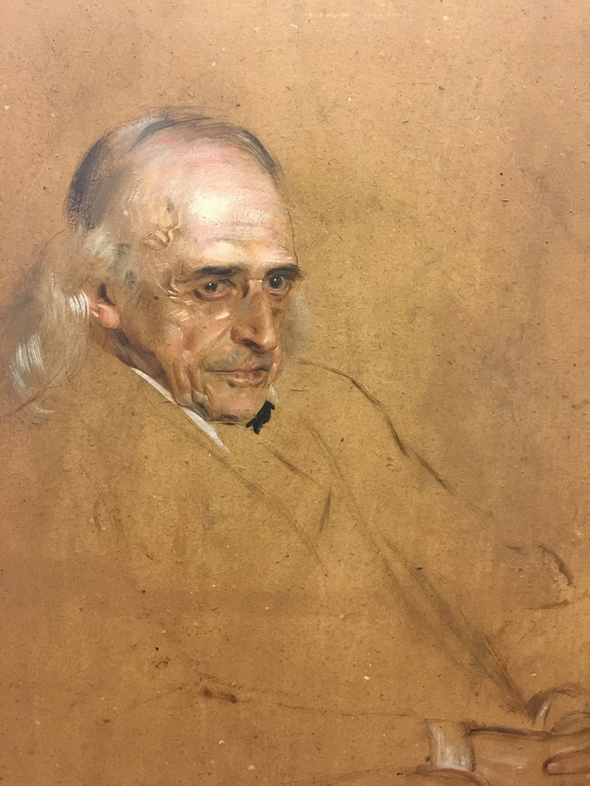 Se på denne. Se på den. Så lett og ledig i strøk/strek å underlaget får masse plass. Sjukt nydelig.