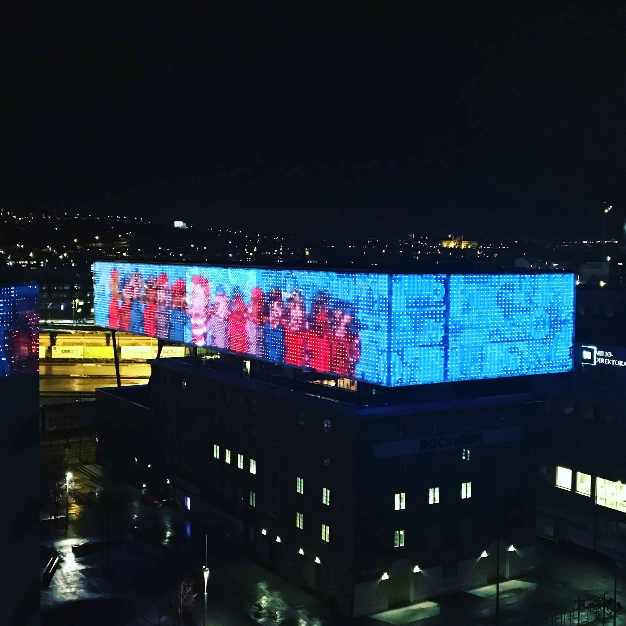 Sett fra en annen vinkel. Like freakings poppin'