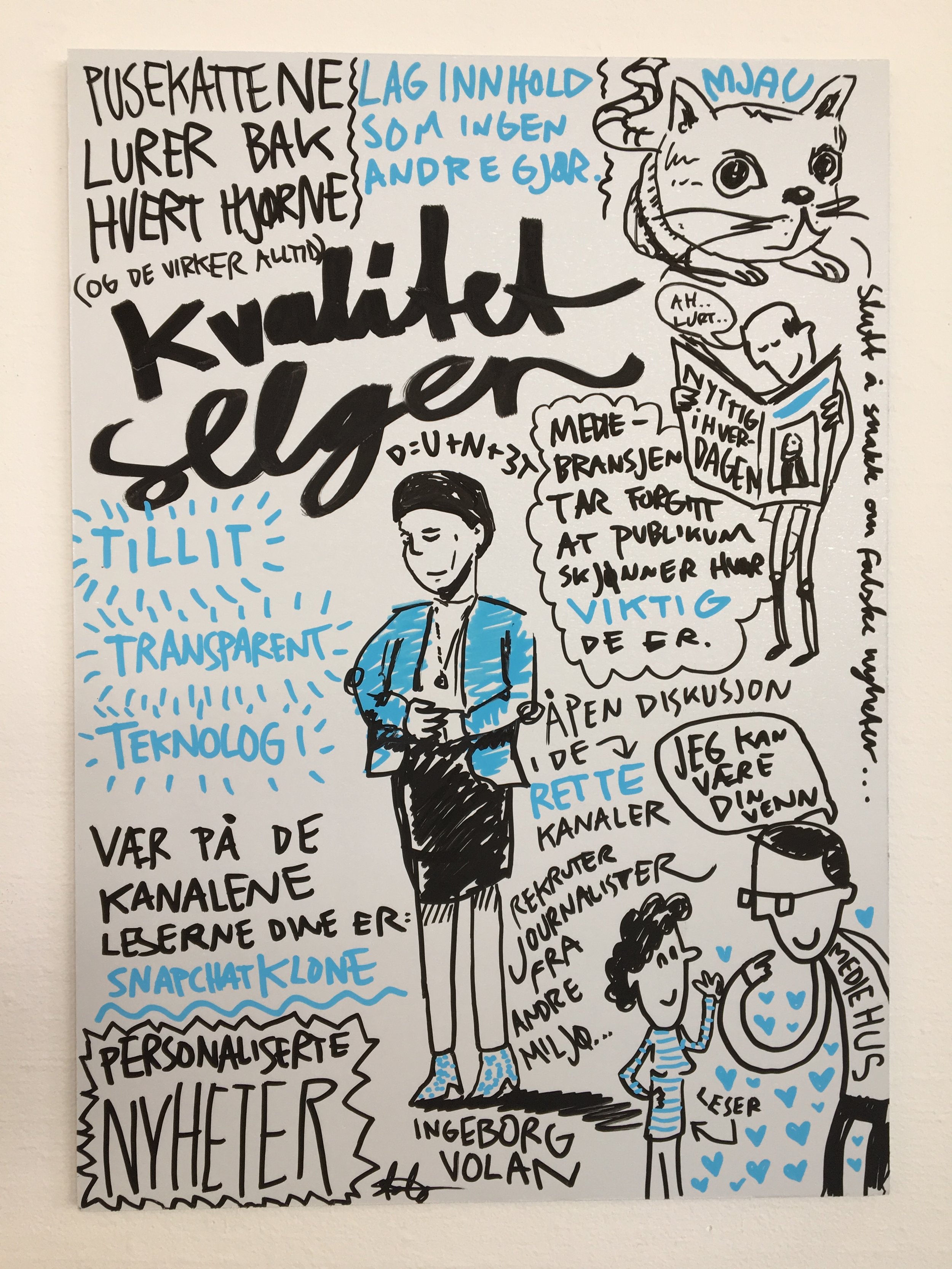 Ingeborg Volan er alltid on point. Også denne gangen hadde hun smartness å komme med.
