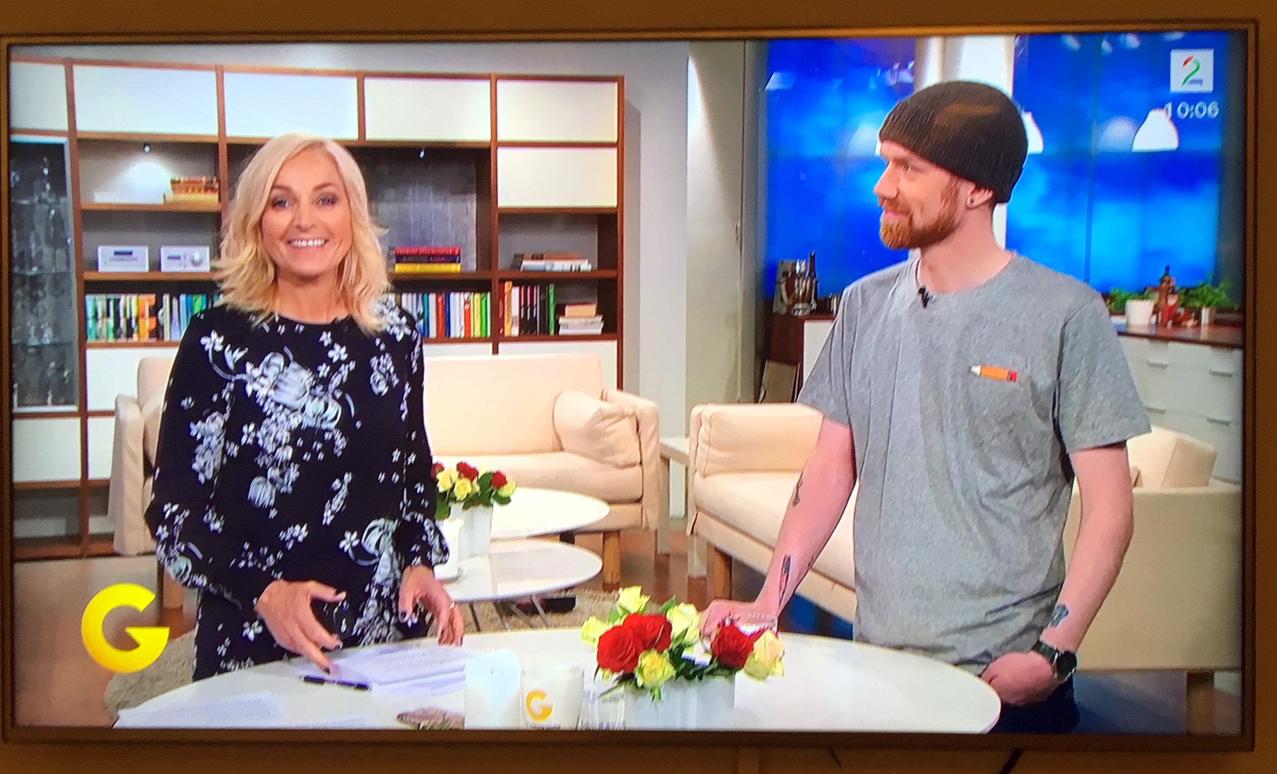 Slik tegnet jeg God Morgen Norge