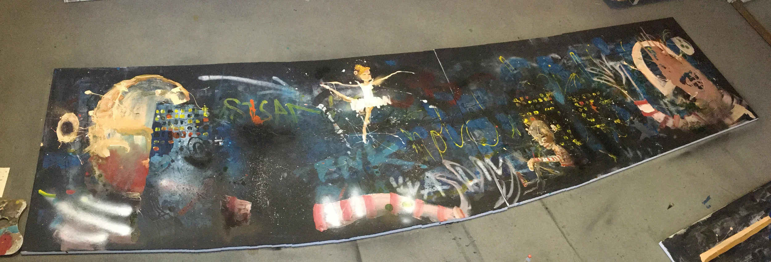 Det nærmer seg ferdig. Siste tørking før ferdigstilling.