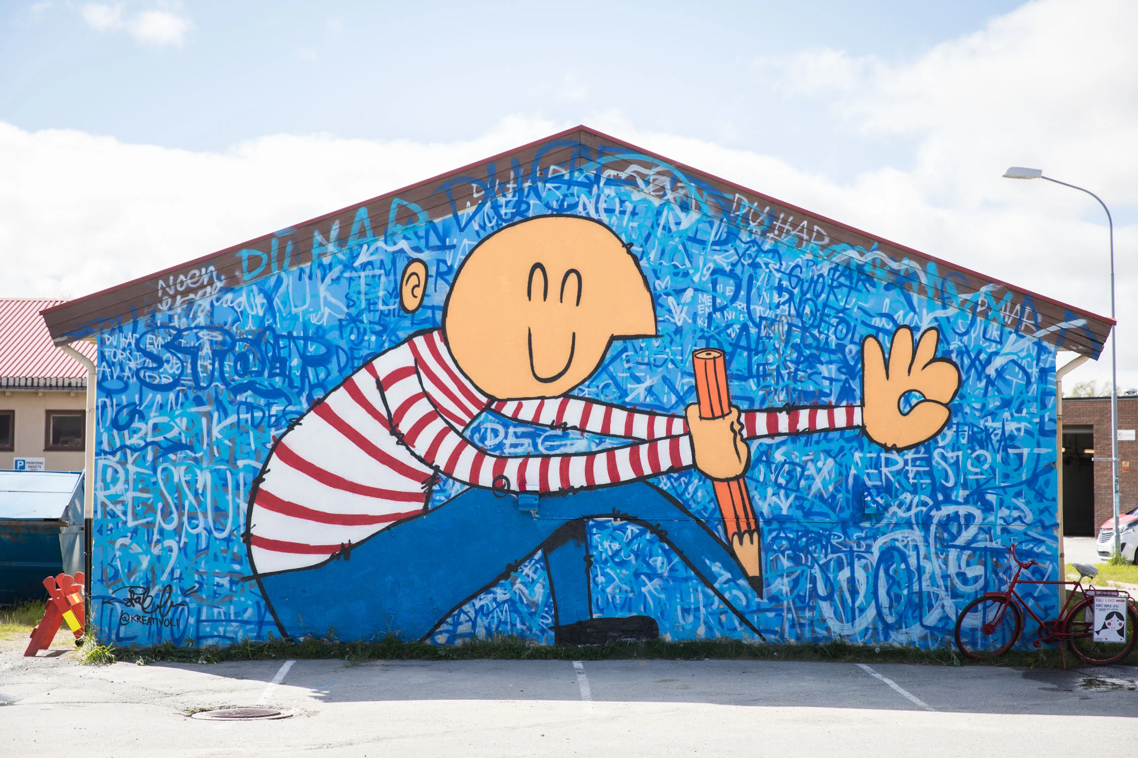 En vegg av bekreftelse