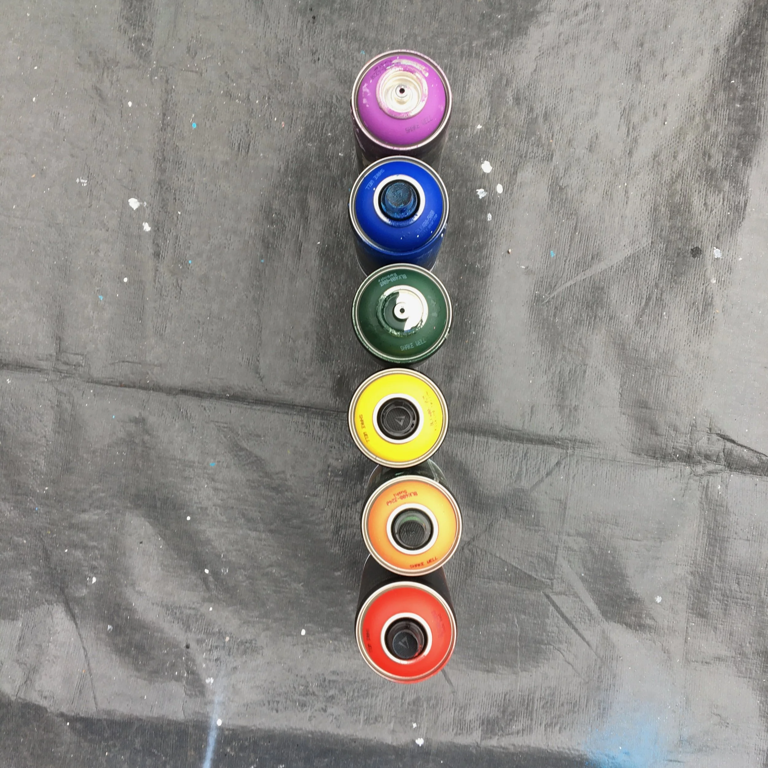 Linet opp, klar for pride.