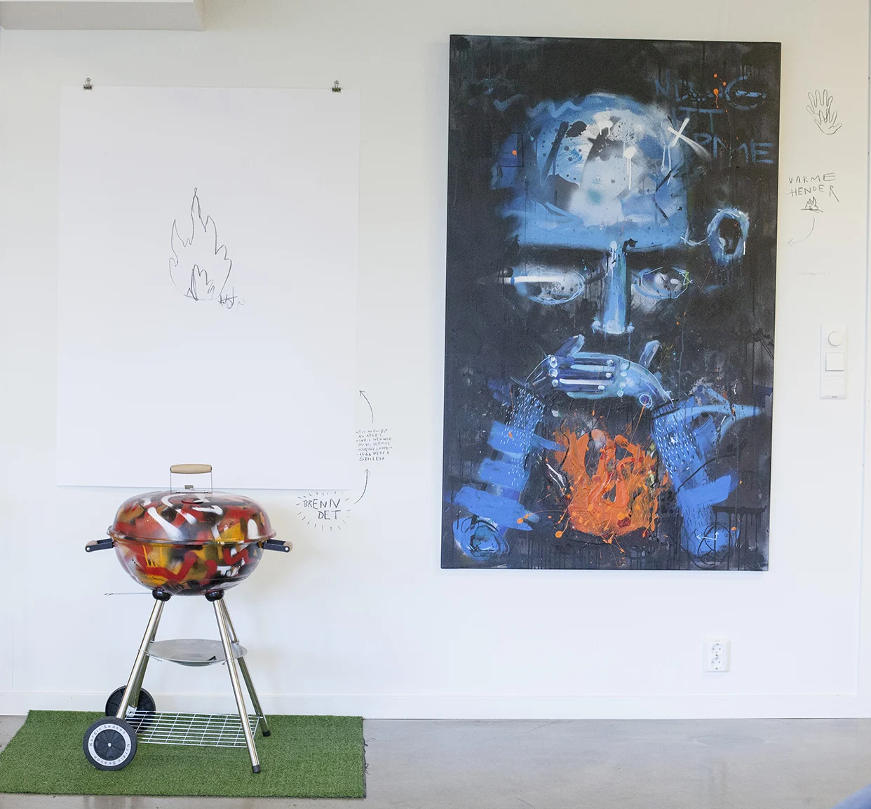 "Brenn det" og "Varme hender"