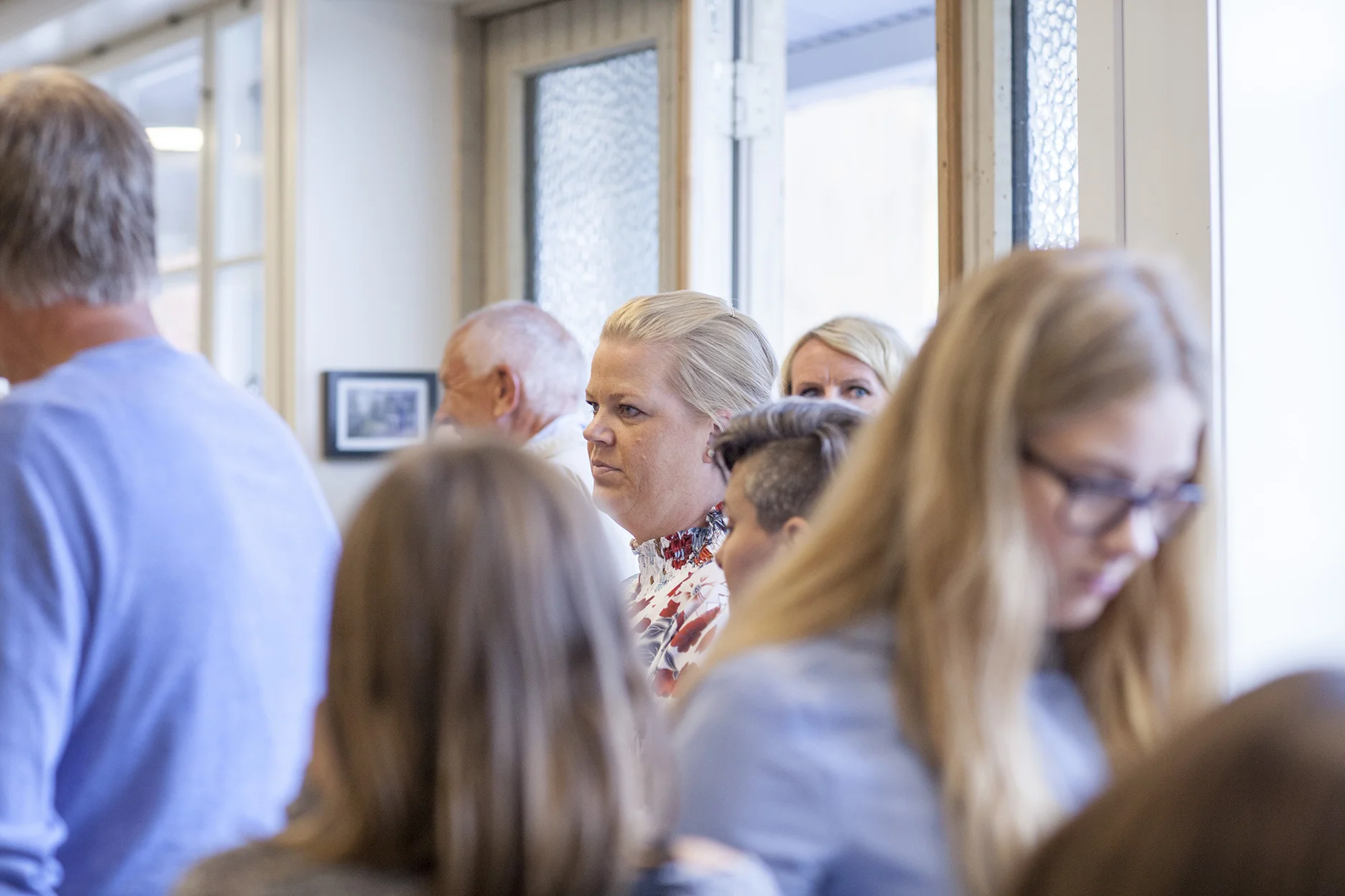 Jeg ble liksom bare stående så se på at det strømmet på folk. Herlig!