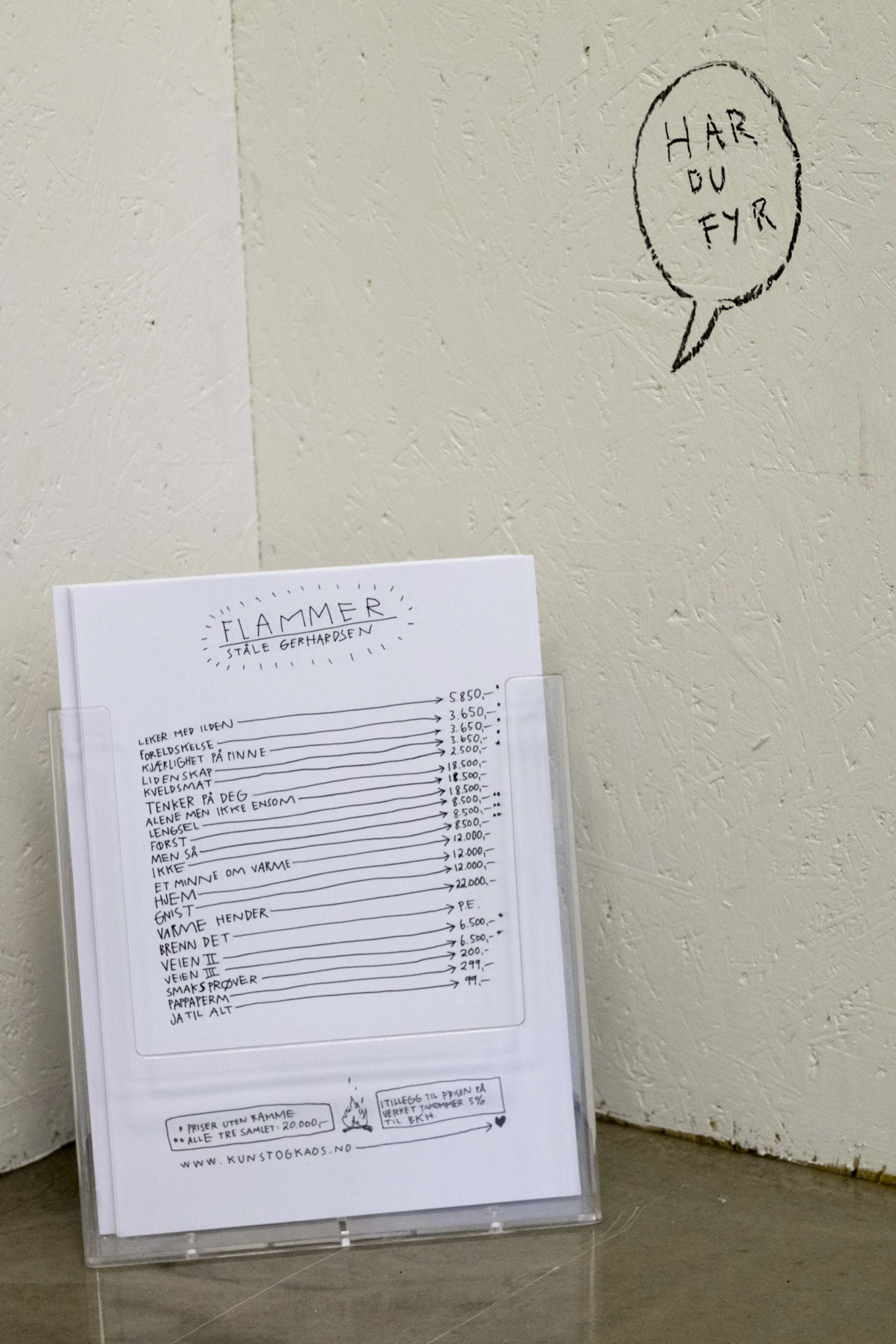 Litt fornøyd med at verkslisten er på sjekkern.