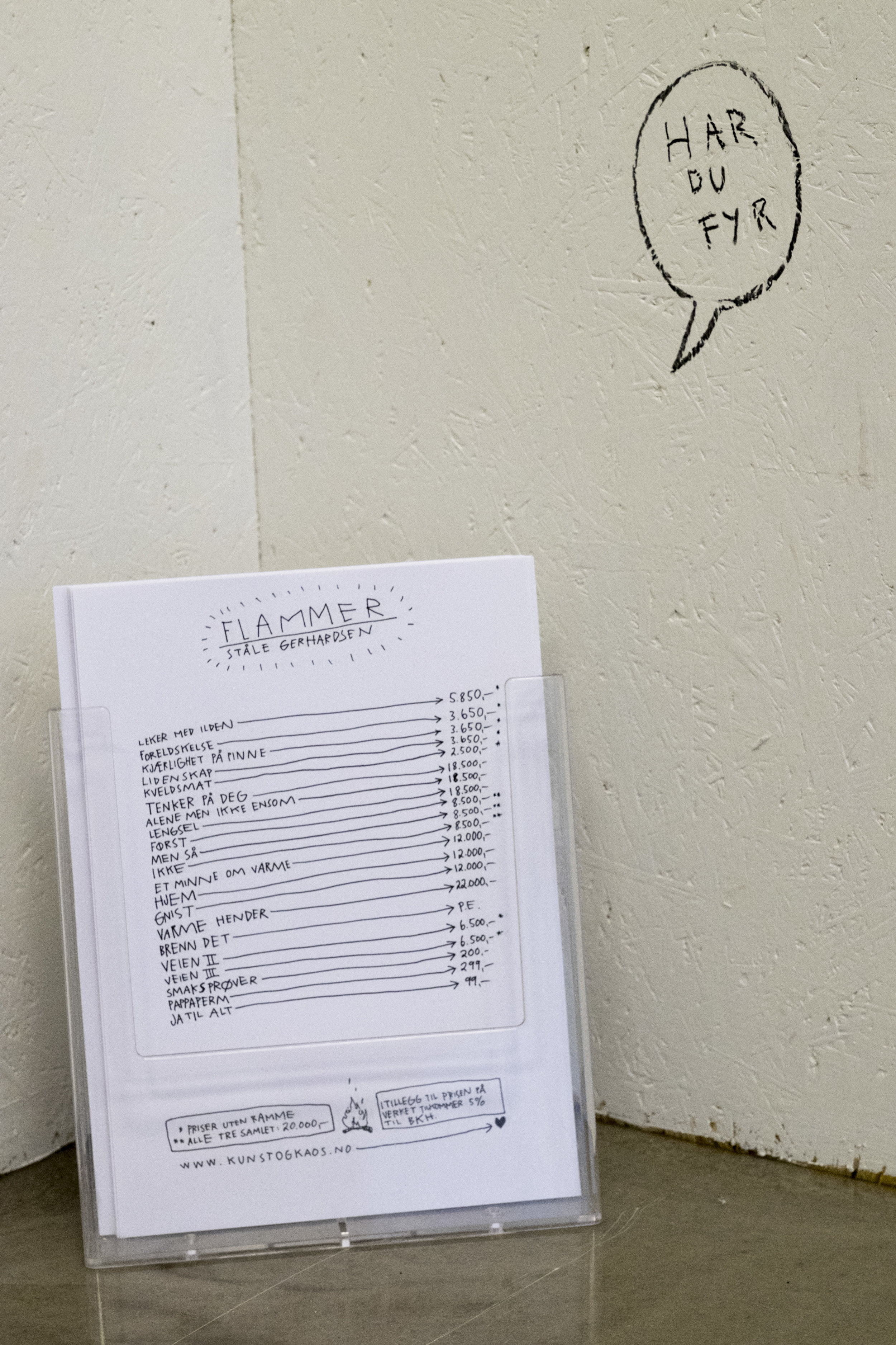 Litt fornøyd med at verkslisten er på sjekkern.