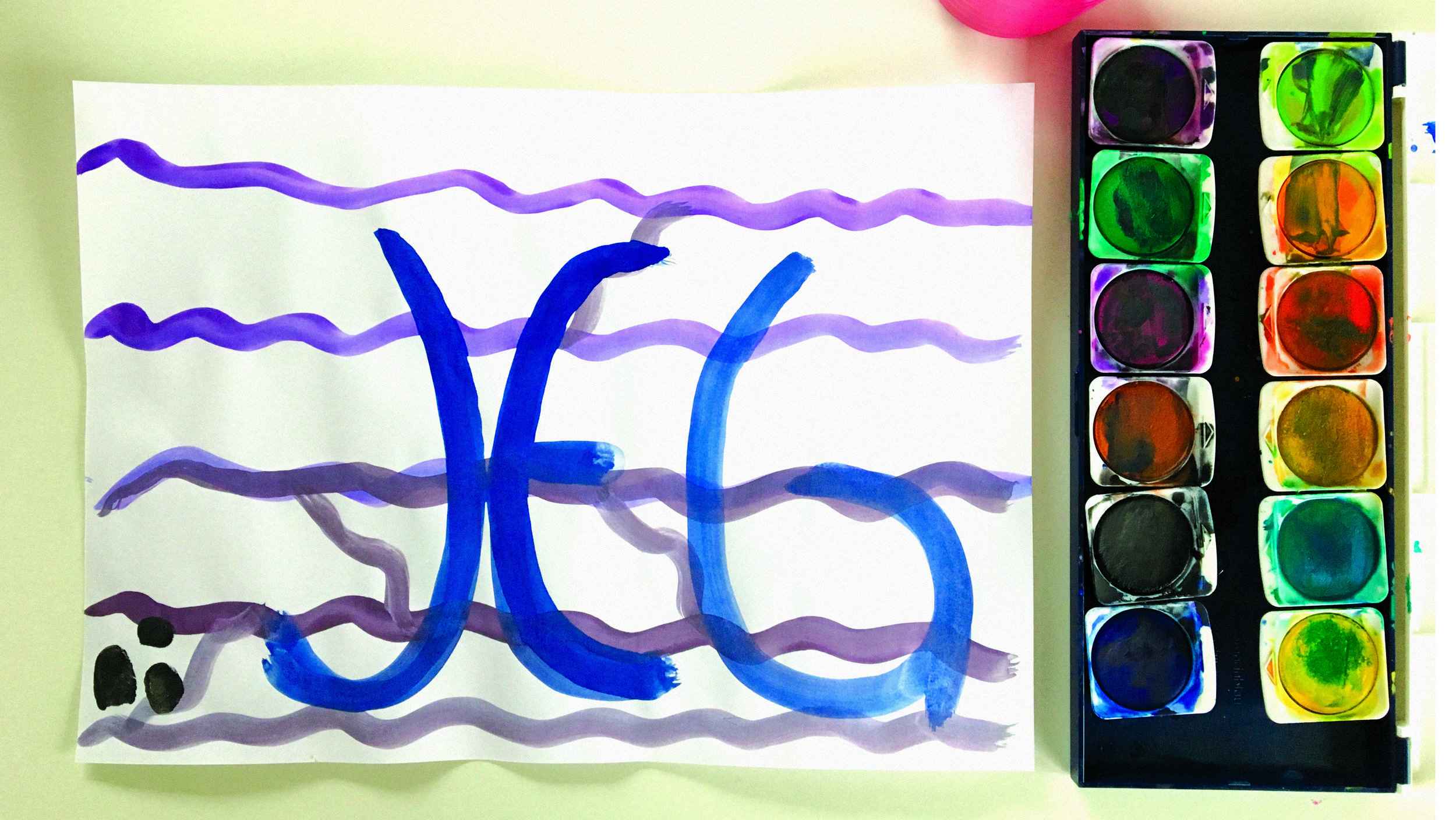 La ungene finne sitt jeg i en blyant