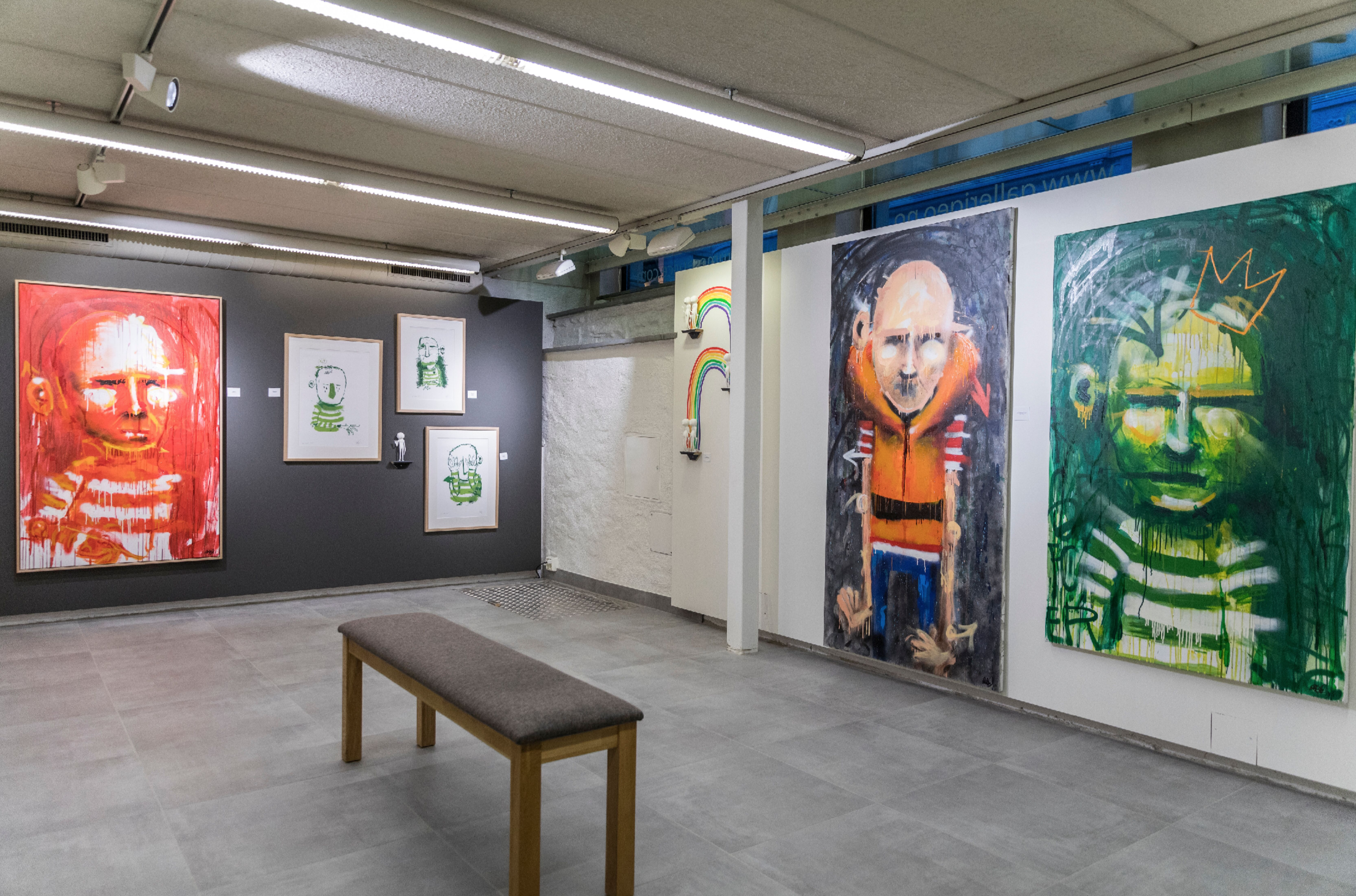 Utstillingsåpning på Galleri Geo i Bergen