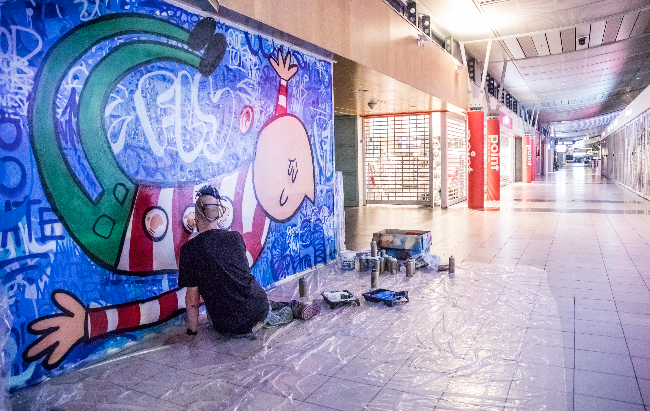 Utsmykning på Trondheim Lufthavn, Værnes