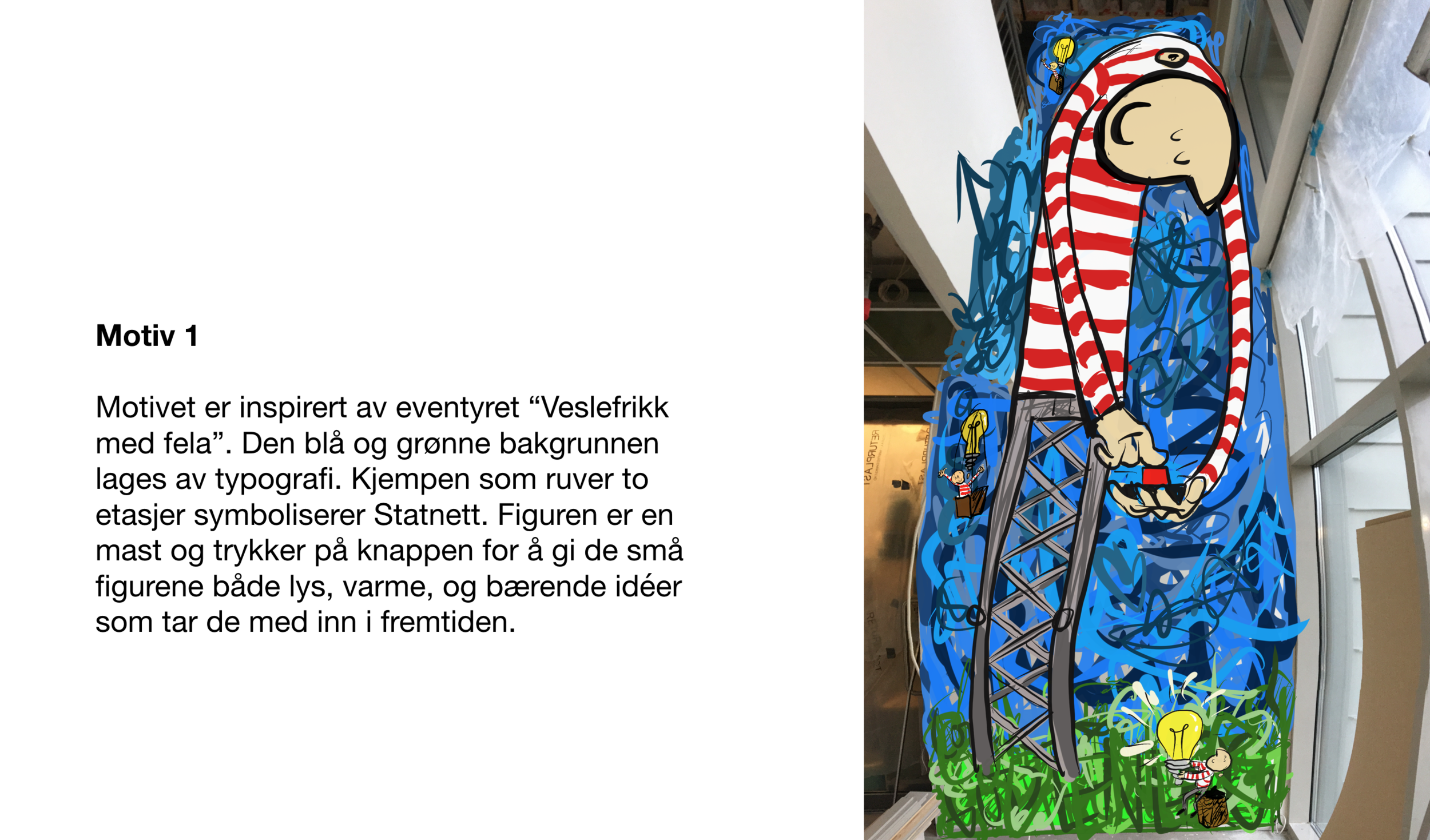 En av slidene i skissepresentasjonen min til Statnett.
