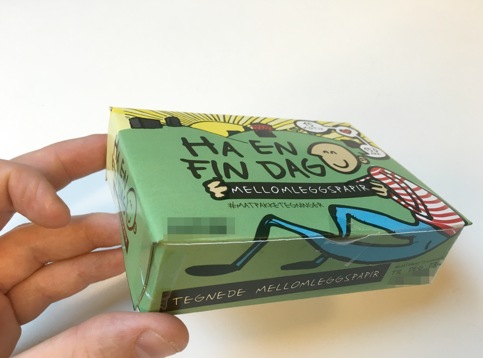 Denne esken hadde jo poppet greit ut av hyllen blant de eksisterende produktene.