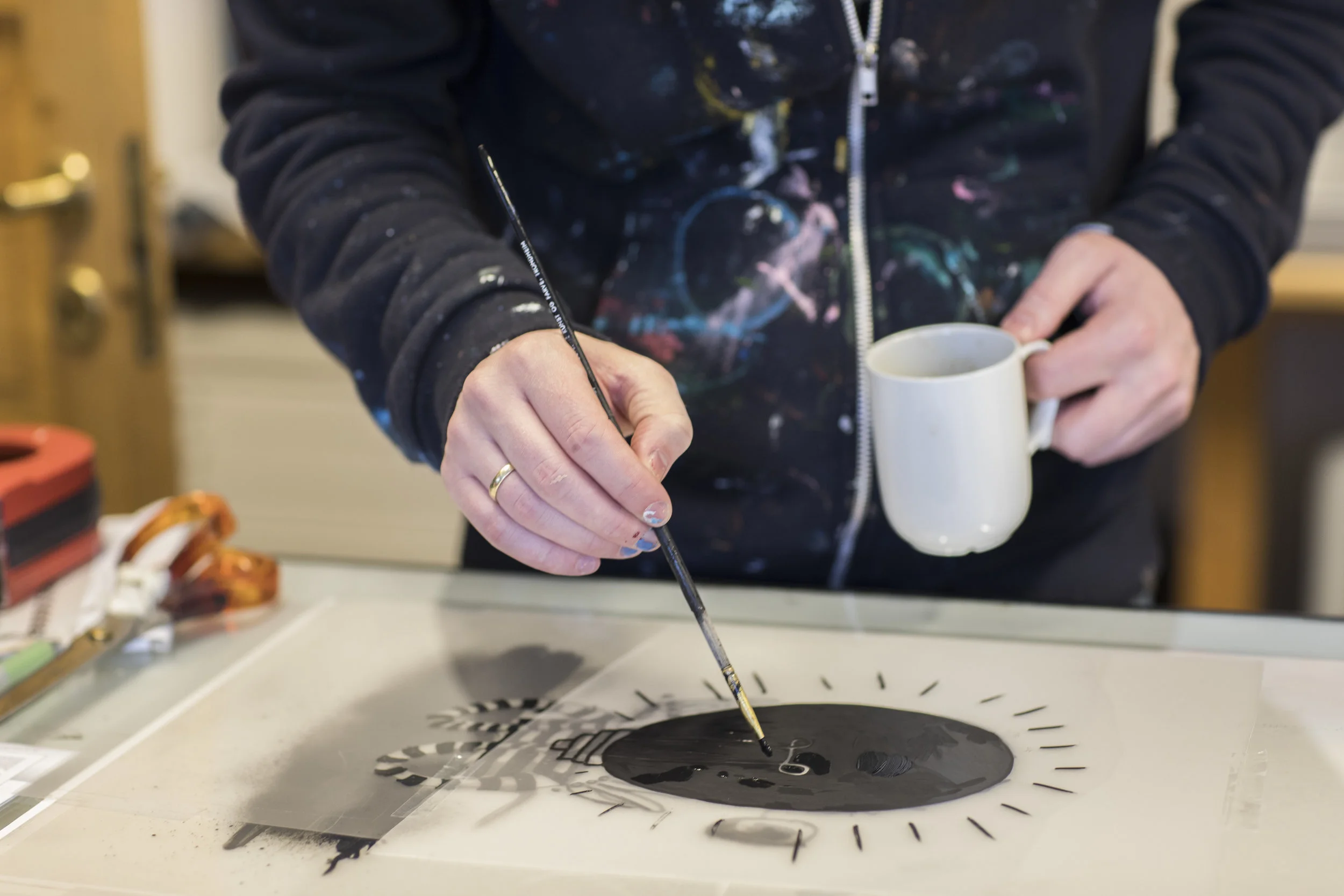 Lansering av "Usett II" og 6 andre silketrykk