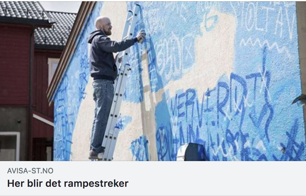 Skjermdump fra Avisa Sør-Trøndelag