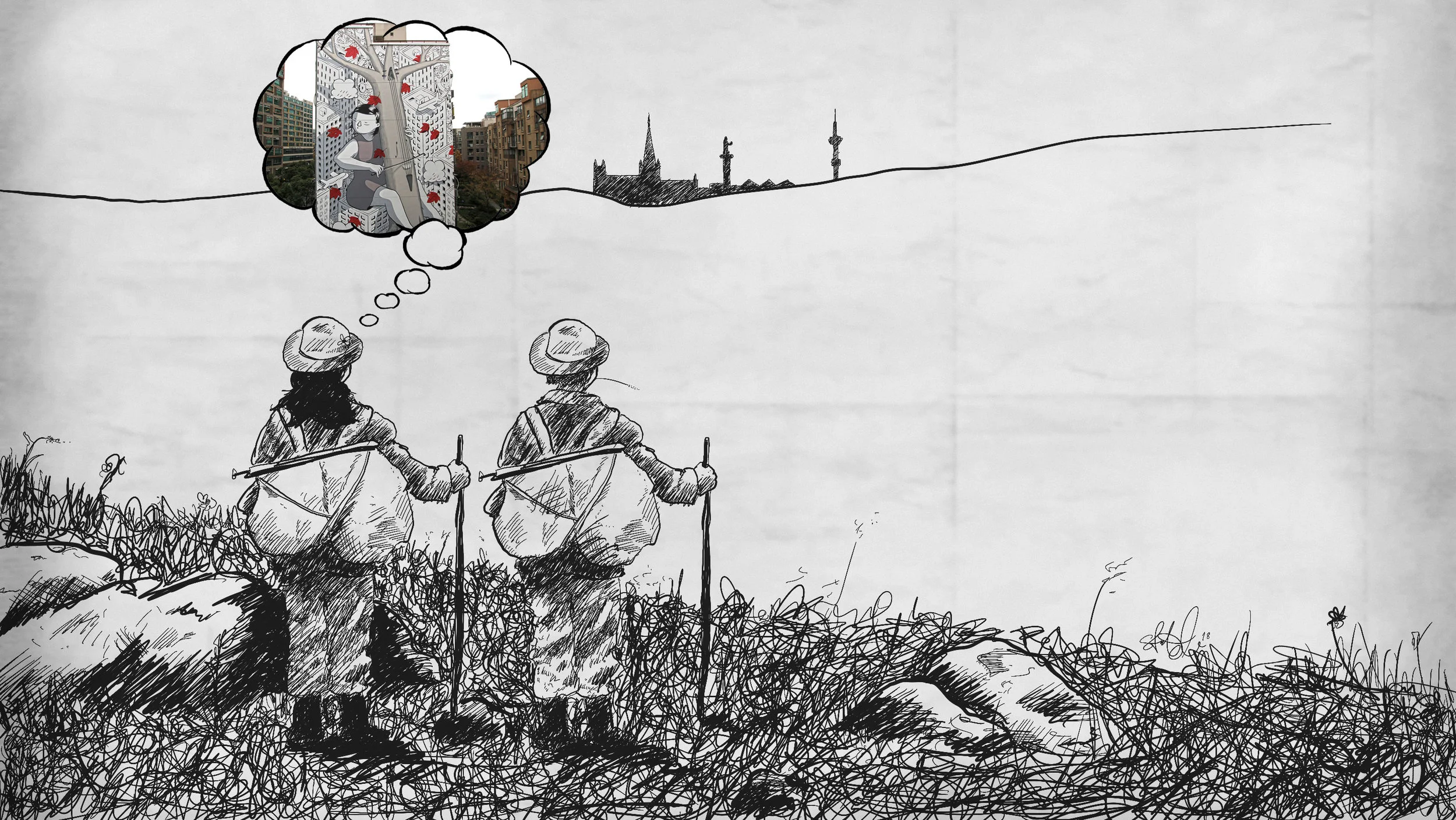 Vandrerne som malbandt Nidaros