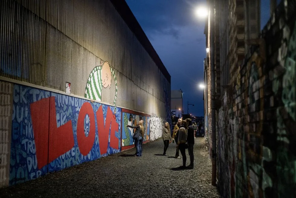 LOVE på Trondheim Gatekunstfestival