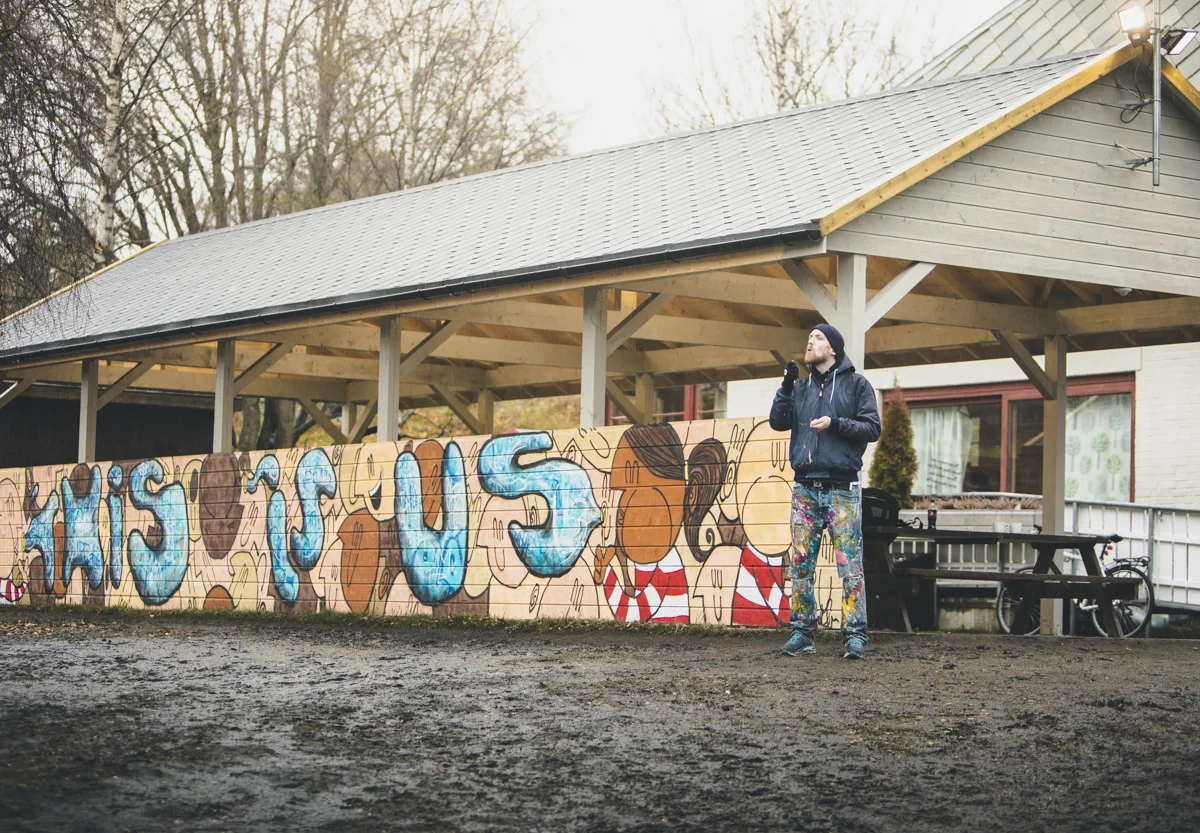 typografiske såpebobler. foto: Gerhardsen & Karlsen