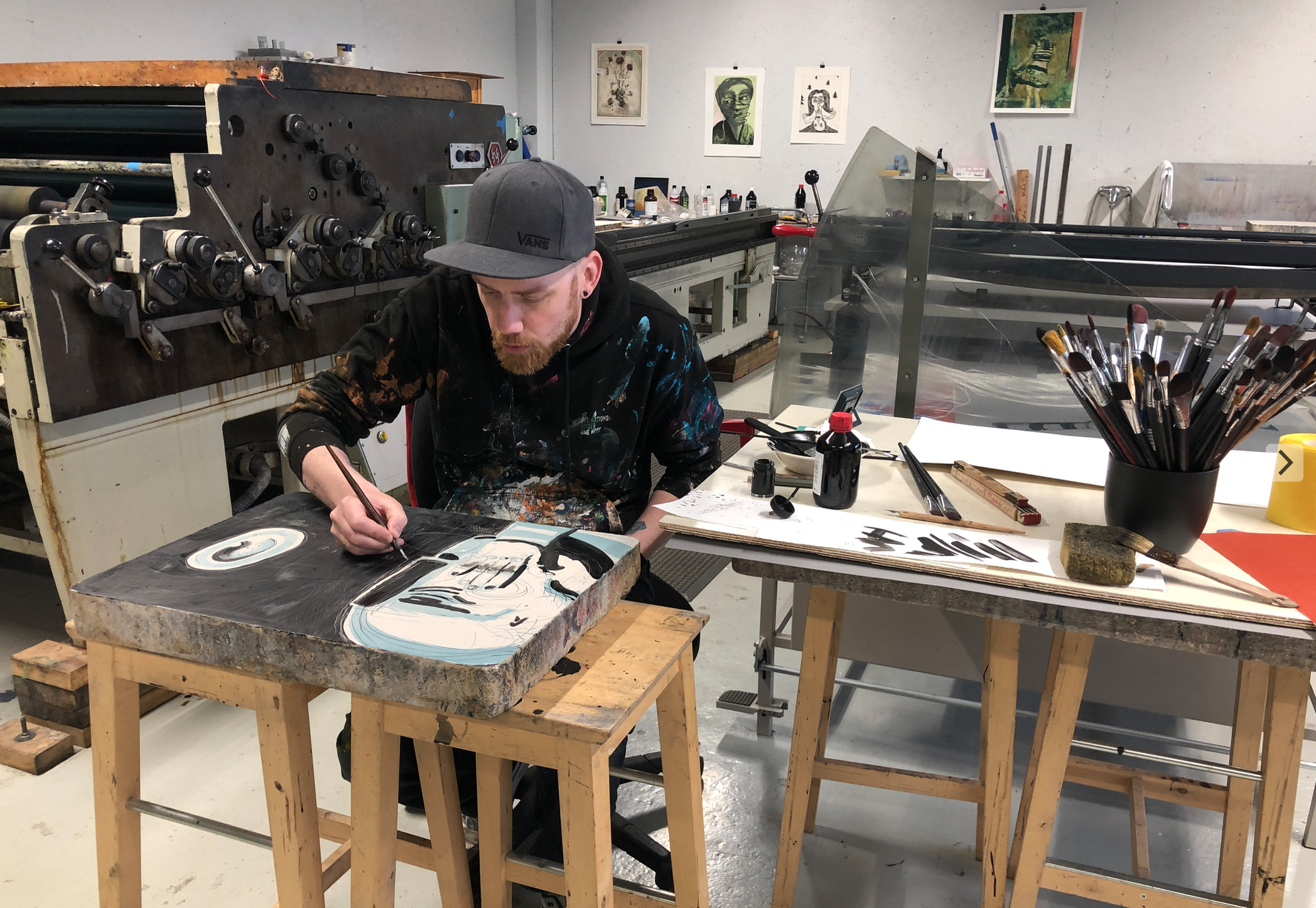 Jeg har lekt med steiner og kobberplater