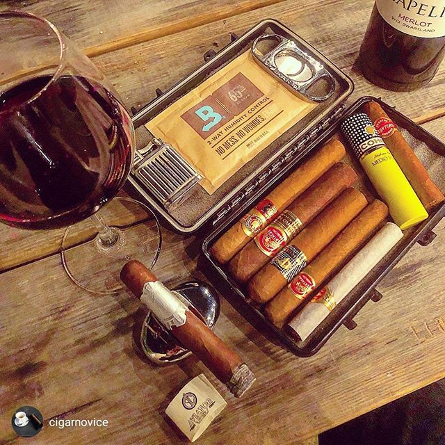 repost from @cigarnovice Trying this @principlecigars Aviator from @boutiquesmokes with some full-bodied Merlot wine - medium strength cigar and some really nice flavours
.
#CigarNovice #romeoyjulieta #quintero #montecristo #hoyodemonterrey #partagas