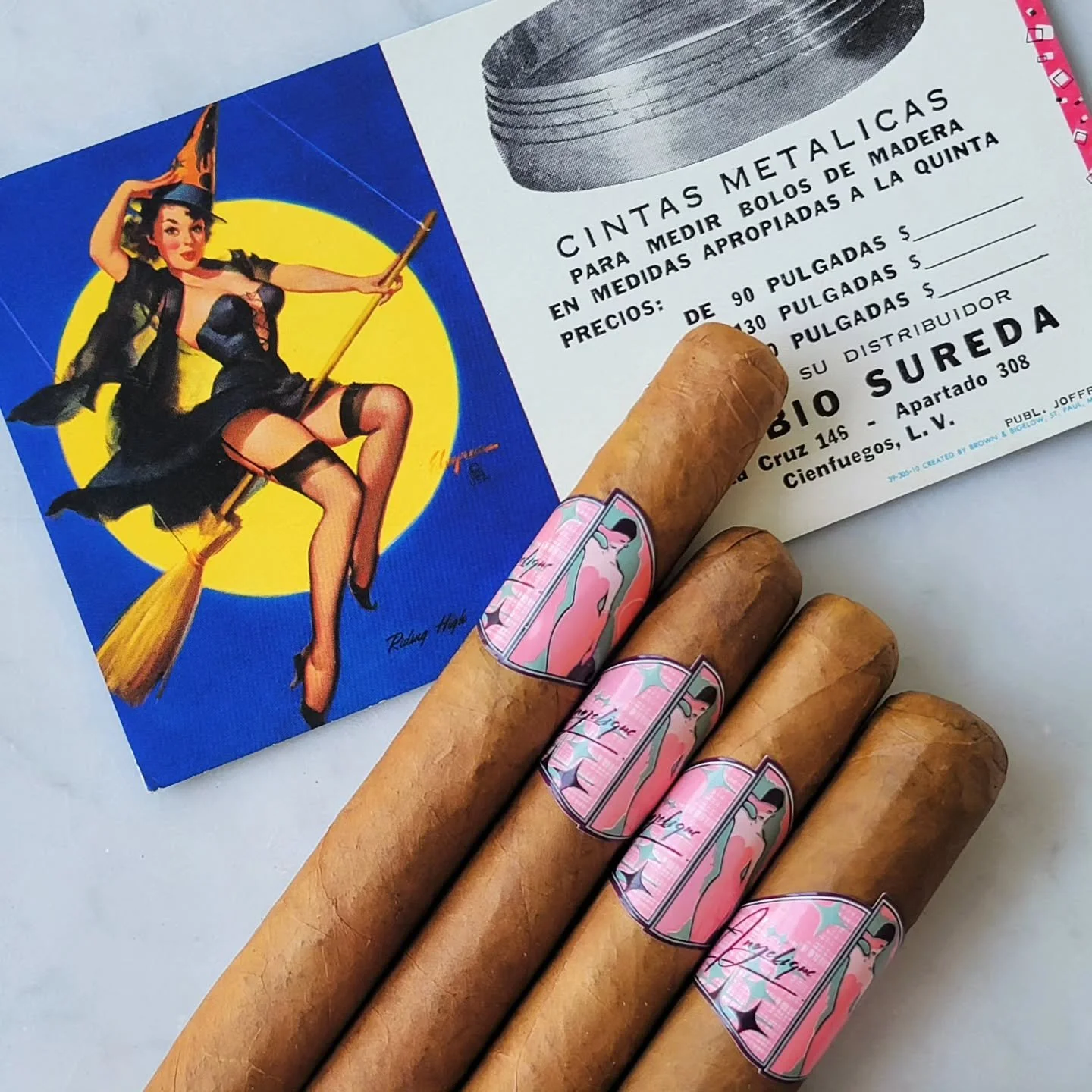 #FlirtyFriday
.
#Pinup #Risque #Angelique #Cigar #Cigars #PrincipleCigars #시가 #雪茄 Halloween #Zigarre #葉巻 #сигара #Puro #BOTL #SOTL #Cerutu #PinupGirl #CigarLife #CigarPorn #CigarStyle #CigarArt #Pink #Witch