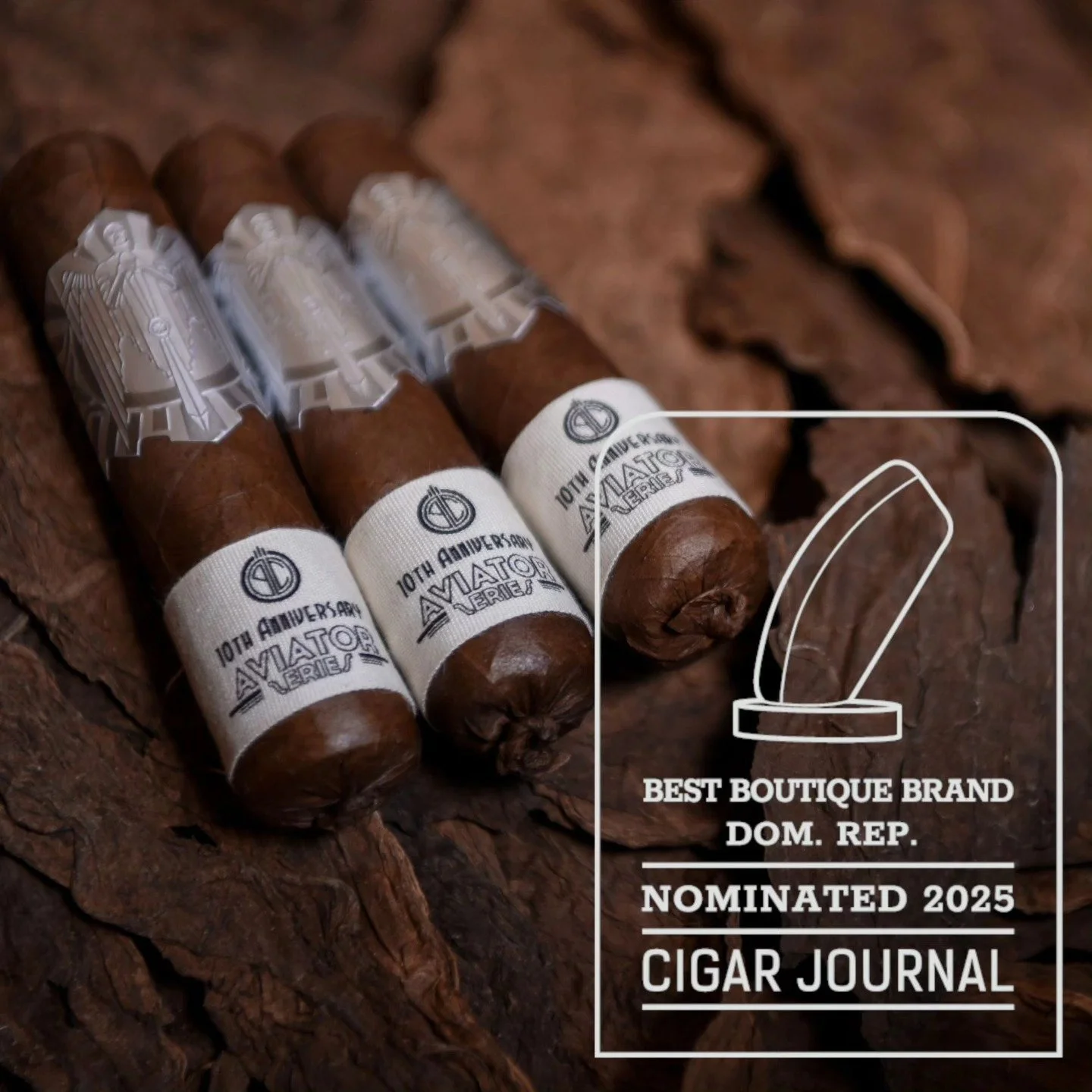 We&rsquo;re honored to share that Aviator Series has been nominated for Best Boutique Brand &ndash; Dominican Republic in the 2025 Cigar Trophy Awards!

Your support got us here &mdash; we&rsquo;d be grateful for your vote.

🗳️ VOTE NOW at www.CIGAR