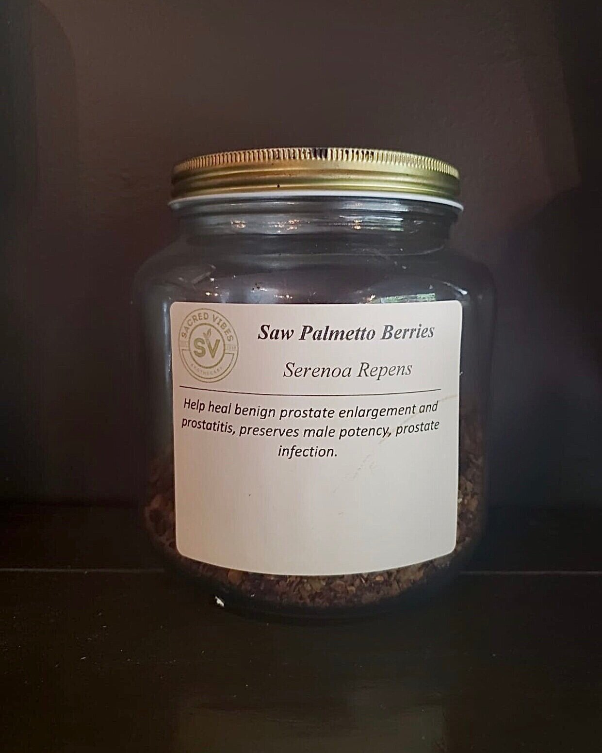 Saw Palmetto Berries — Sacred Vibes Apothecary