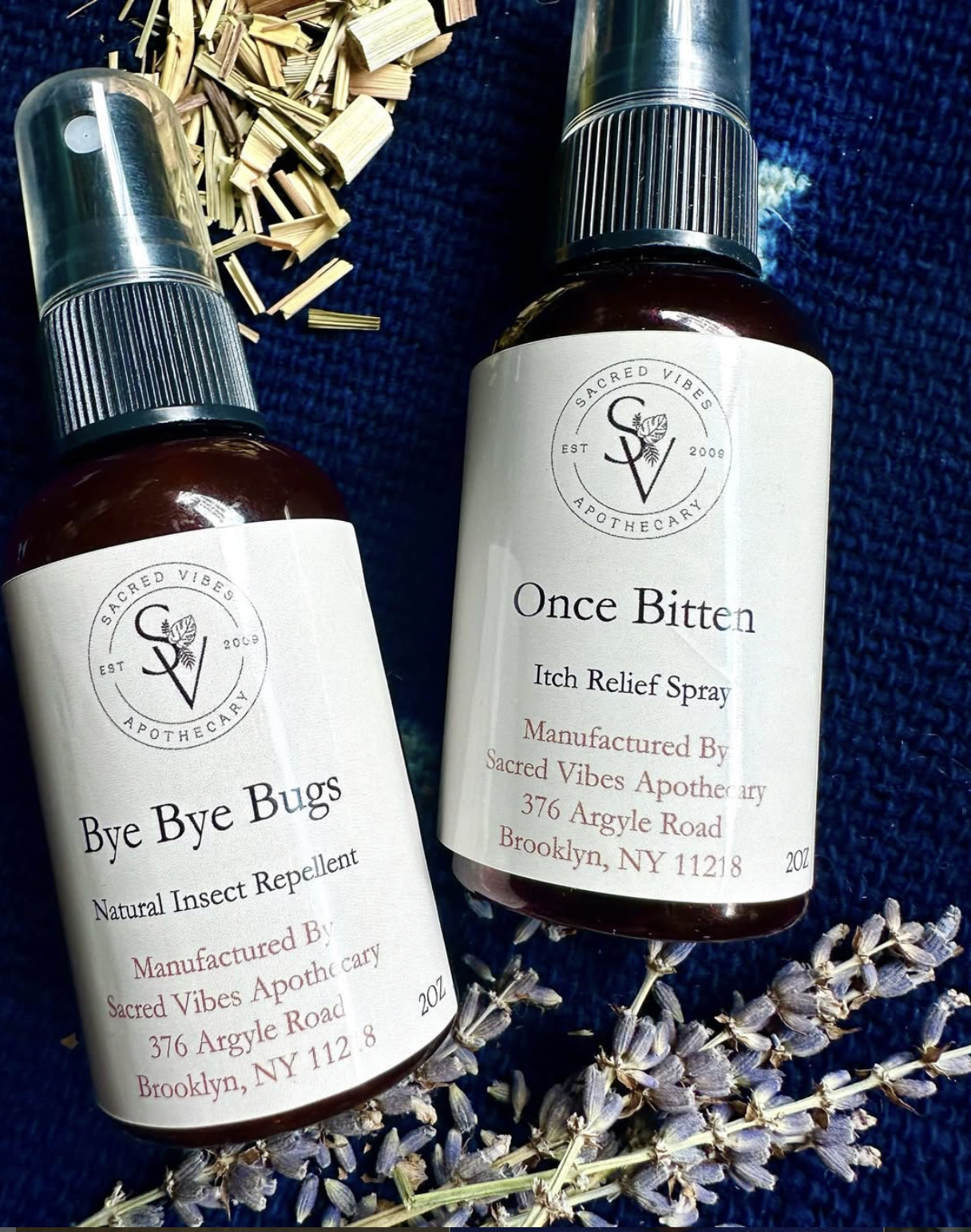 “Bye Bye, Bugs” and "Once Bitten" Insect Spray Duo