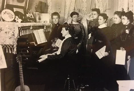 the ladies guild of st john the baptist episcopal church, circa late 1890's
