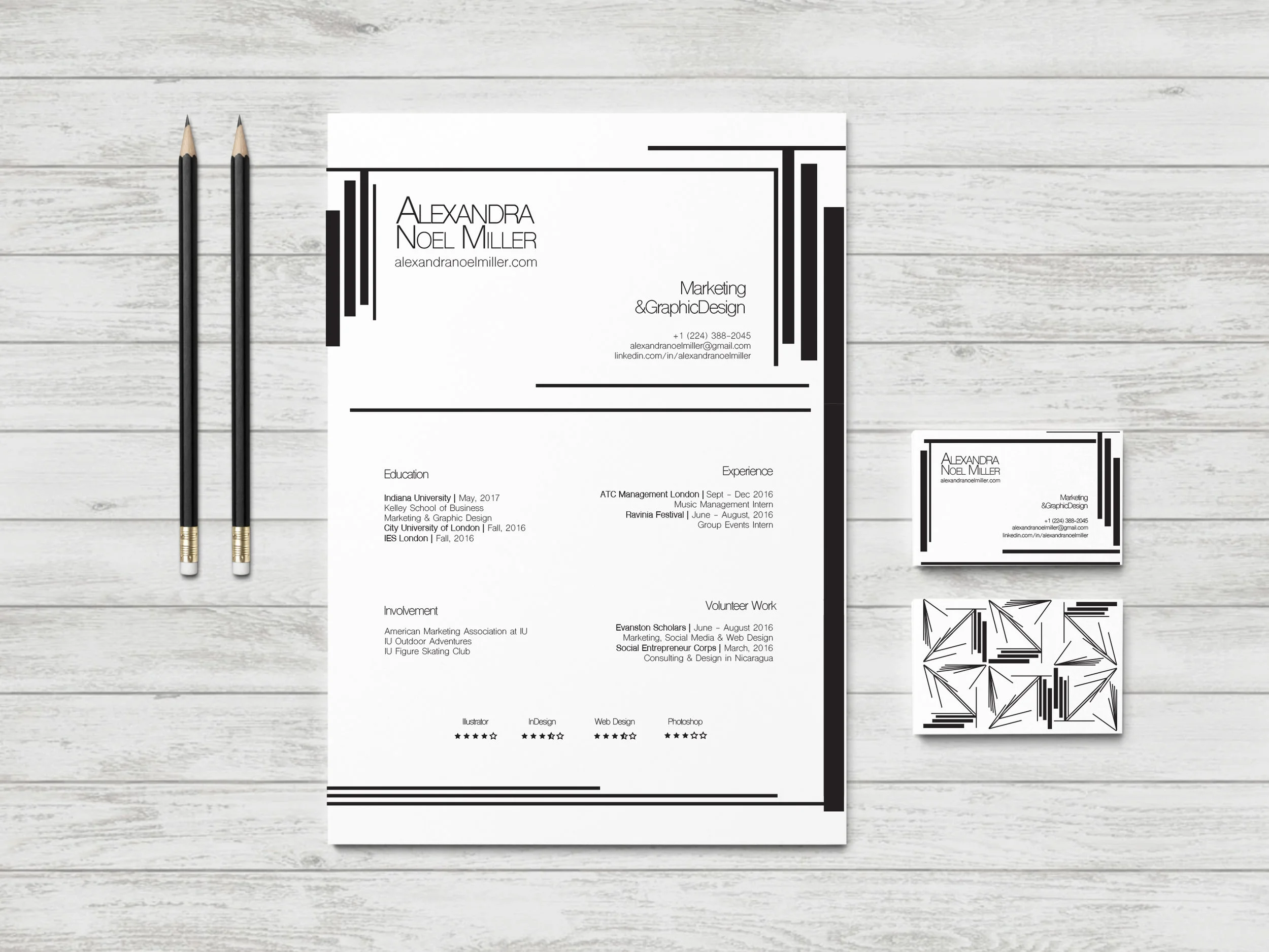 Res and Business Card with pencils.jpg