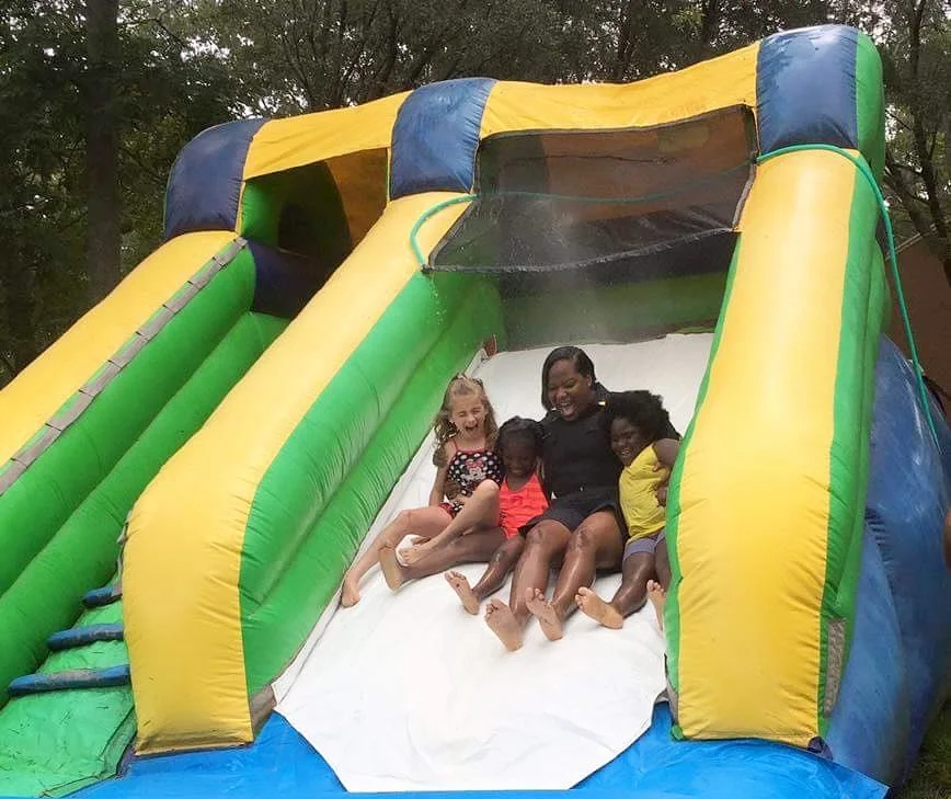 2017 Summer Academy: JAX PAL visits Victory Pointe Boys & Girls Club with inflatable water slides