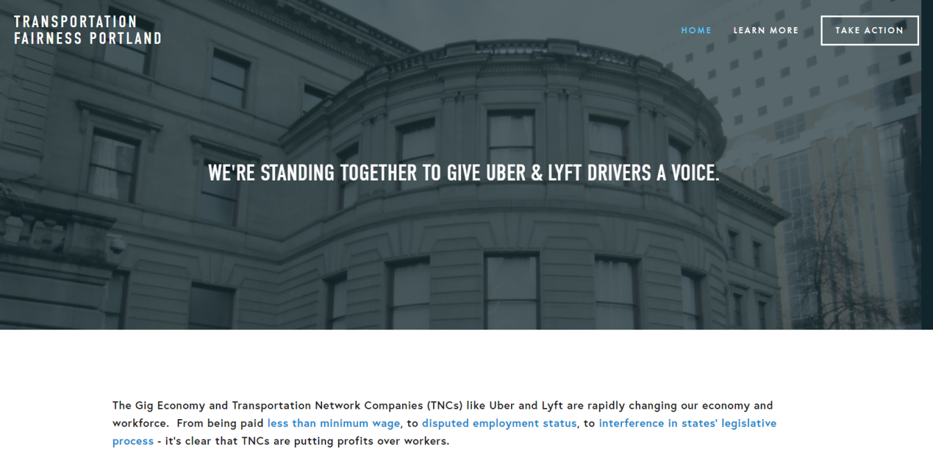 Transportation Fairness Portland