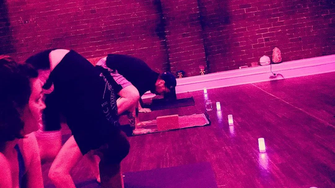 Yoga. Physical and mental. Perfect way to rest your mind.