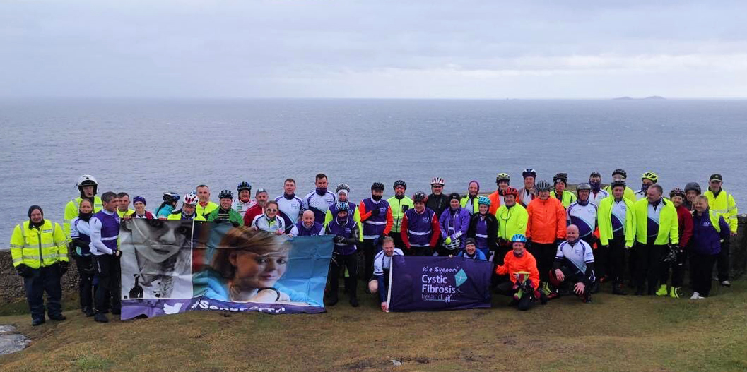 The group before setting out from Malin Head